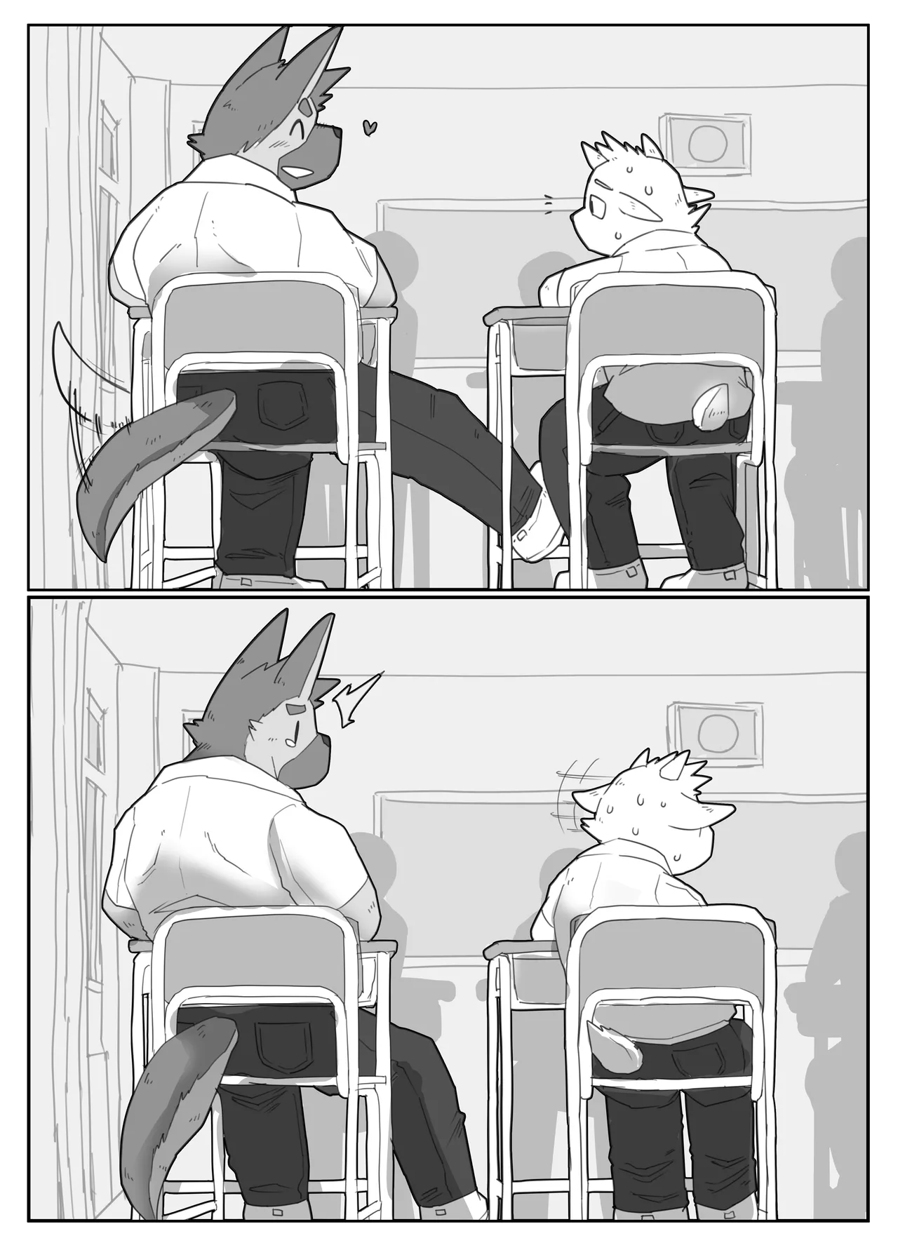 Doukyuu Sei De Ru-mumeito De SEX Hurendo | 即是同学也是同居舍友还是性伴侣 page 9 full