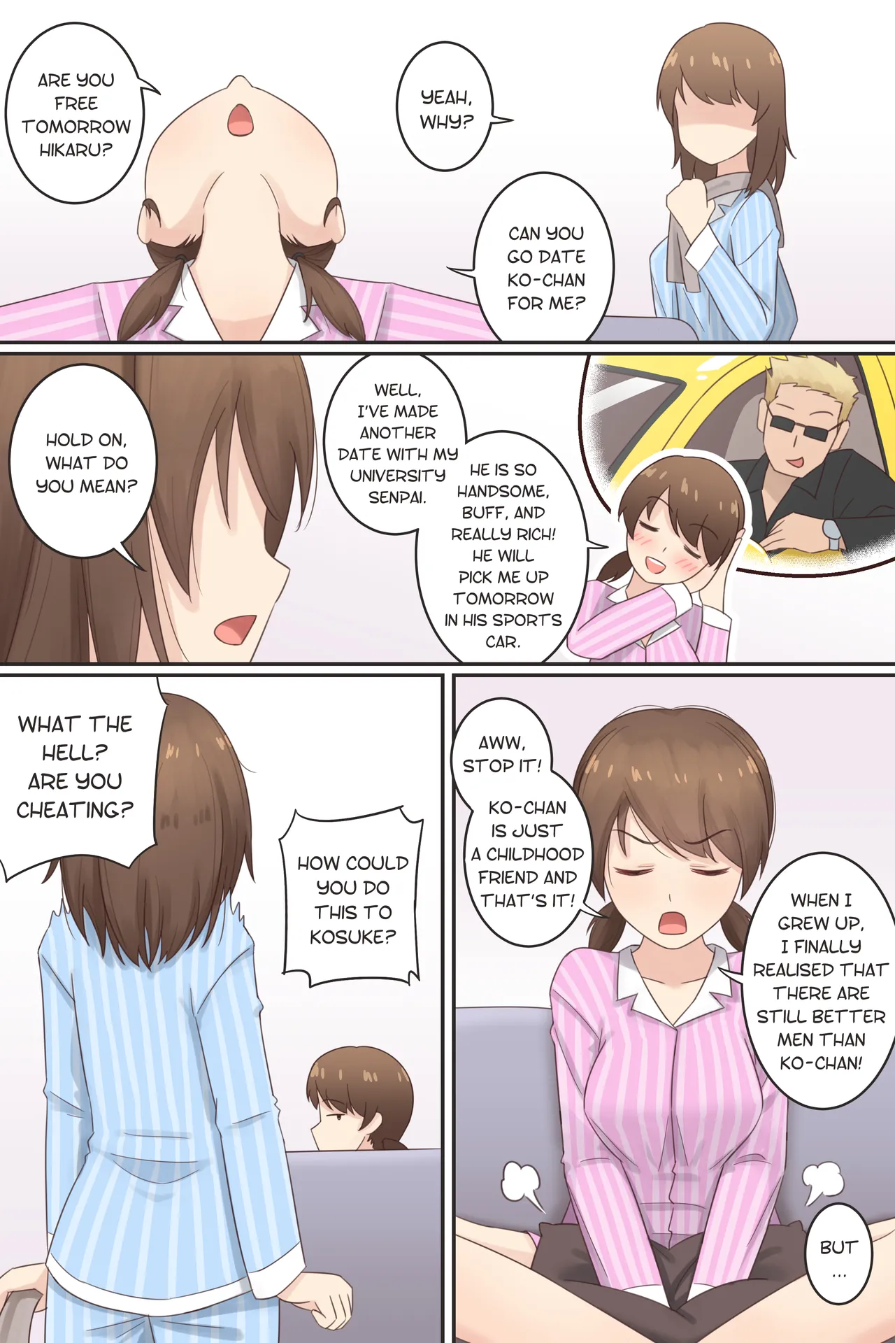 When My Twins Childhood Friend Became a Girl page 2 full