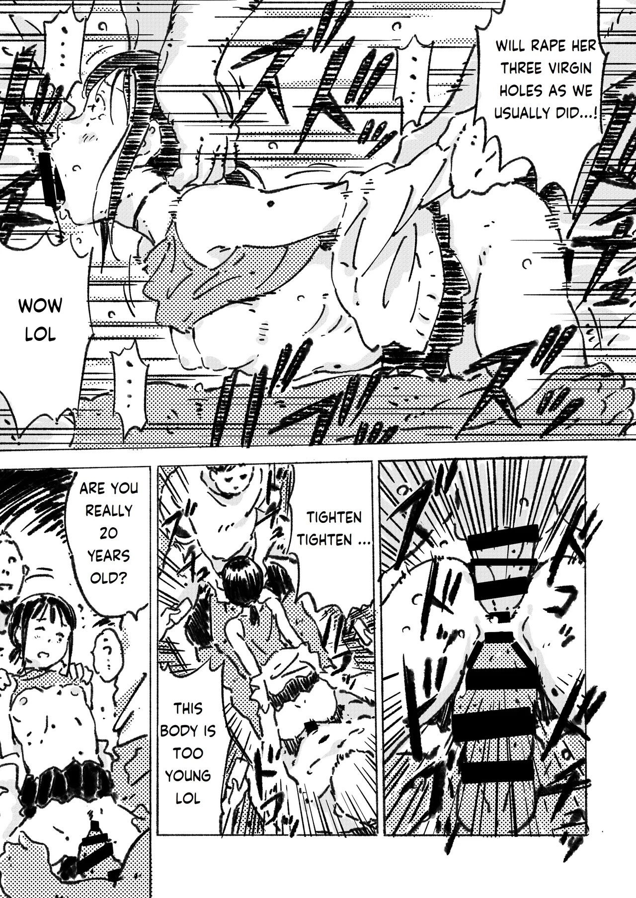 Rinkan Ganbou no Shoujo | A Girl Who Wants to be Gang Raped page 10 full