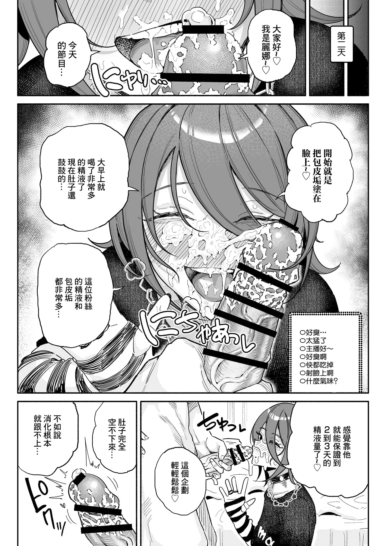 Chin Kagi Kei Haishinsha Isshuukan Chinkasu Zamen Seikatsu | 聞鷄系主播一週包皮垢精液生活 page 7 full