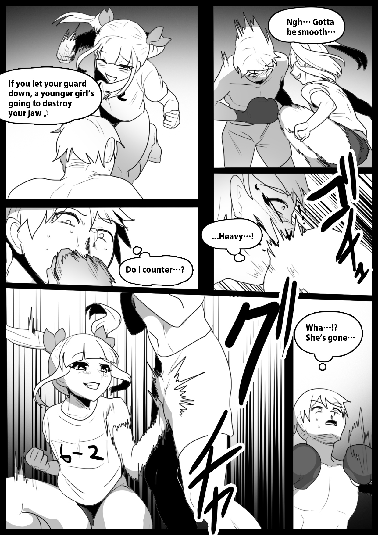 生意気なメ○ガキに返り討ちにされた挙げ句、女には勝てないという事を身体に叩き込まれ、完全敗北した男の話。 page 9 full