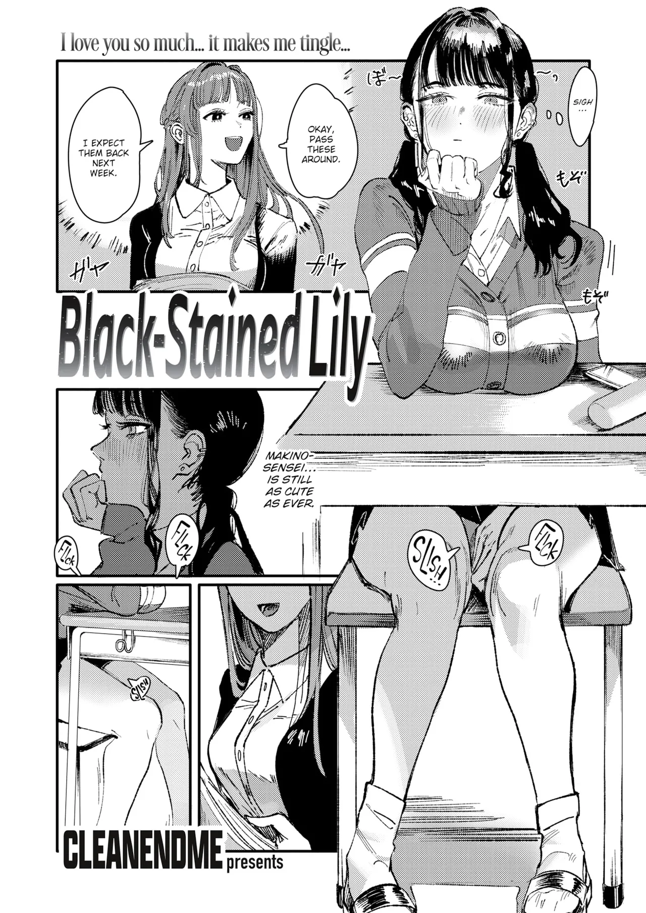 Black-Stained Lily page 1 full