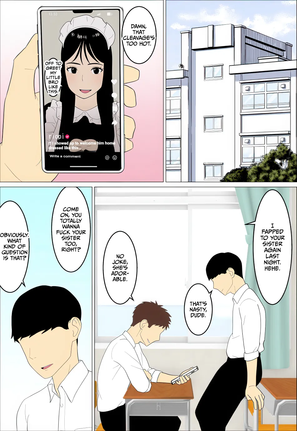 Muchimuchi JK Influencer no Ane toka Yaritai ni Kimatteru page 4 full