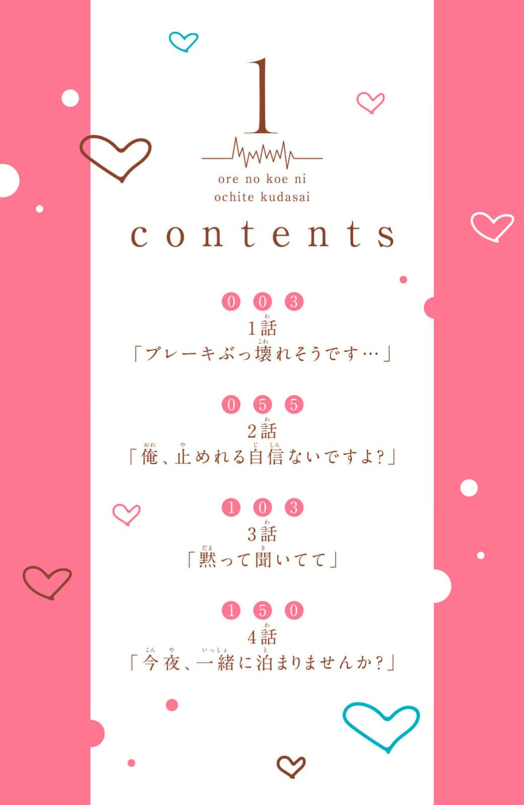 ore no koe ni ochite kuta sai | 请为我的声音而堕落吧 1 page 3 full