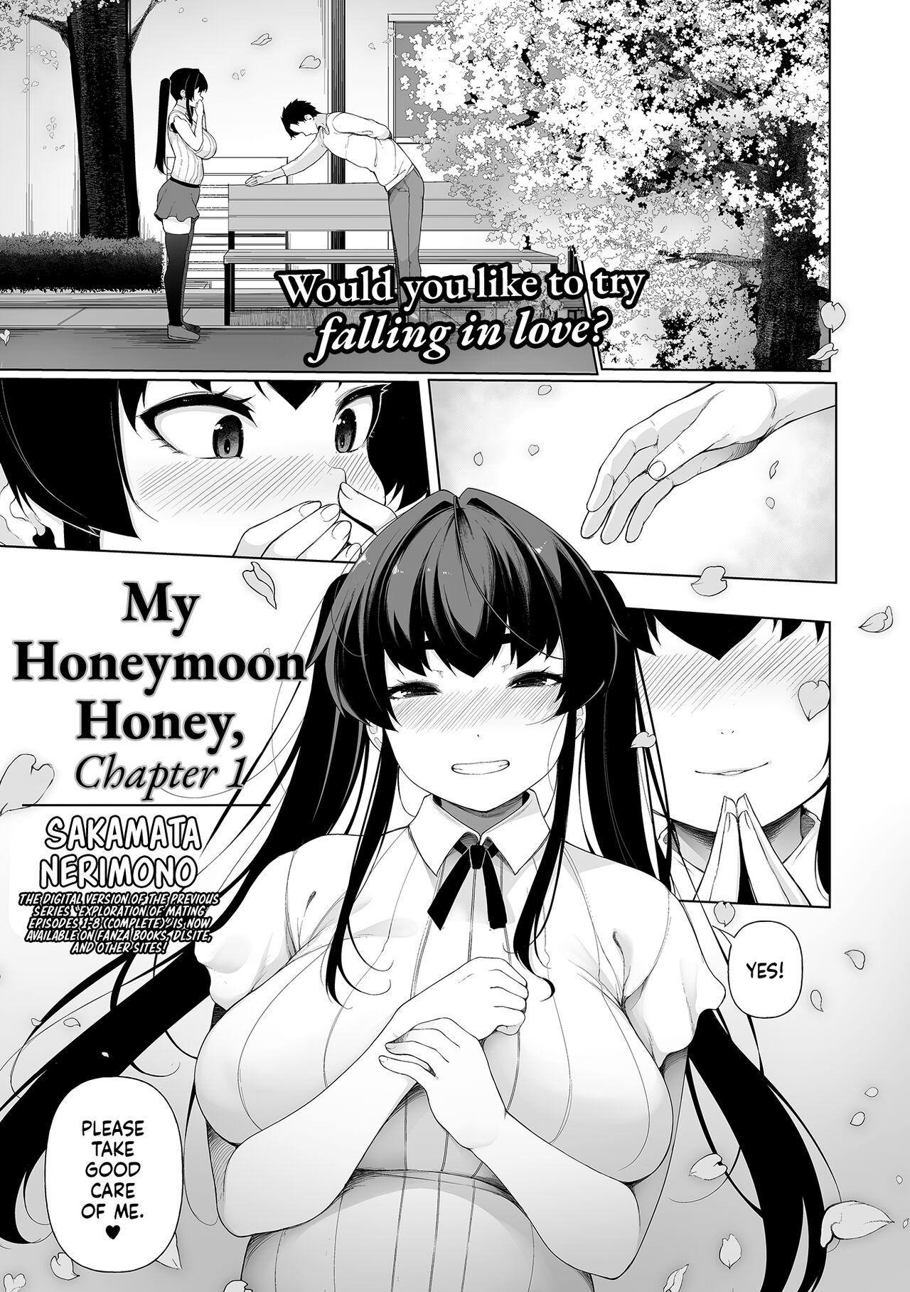 My Honeymoon Honey Ch. 1 | ICHINEN KANOJO page 1 full