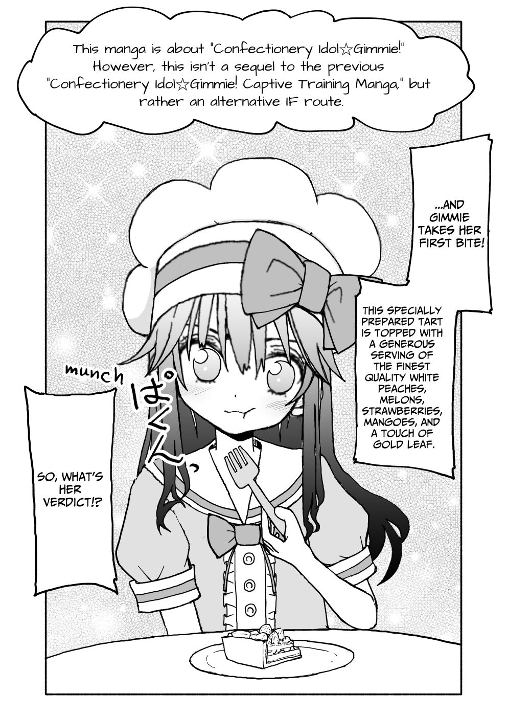 Okashi Tsukuri Idol Gimi! Ecchi na Himitsu no Tokkun Manga | Confectionery Idol Gimmie! Naughty Secret Training Manga page 2 full