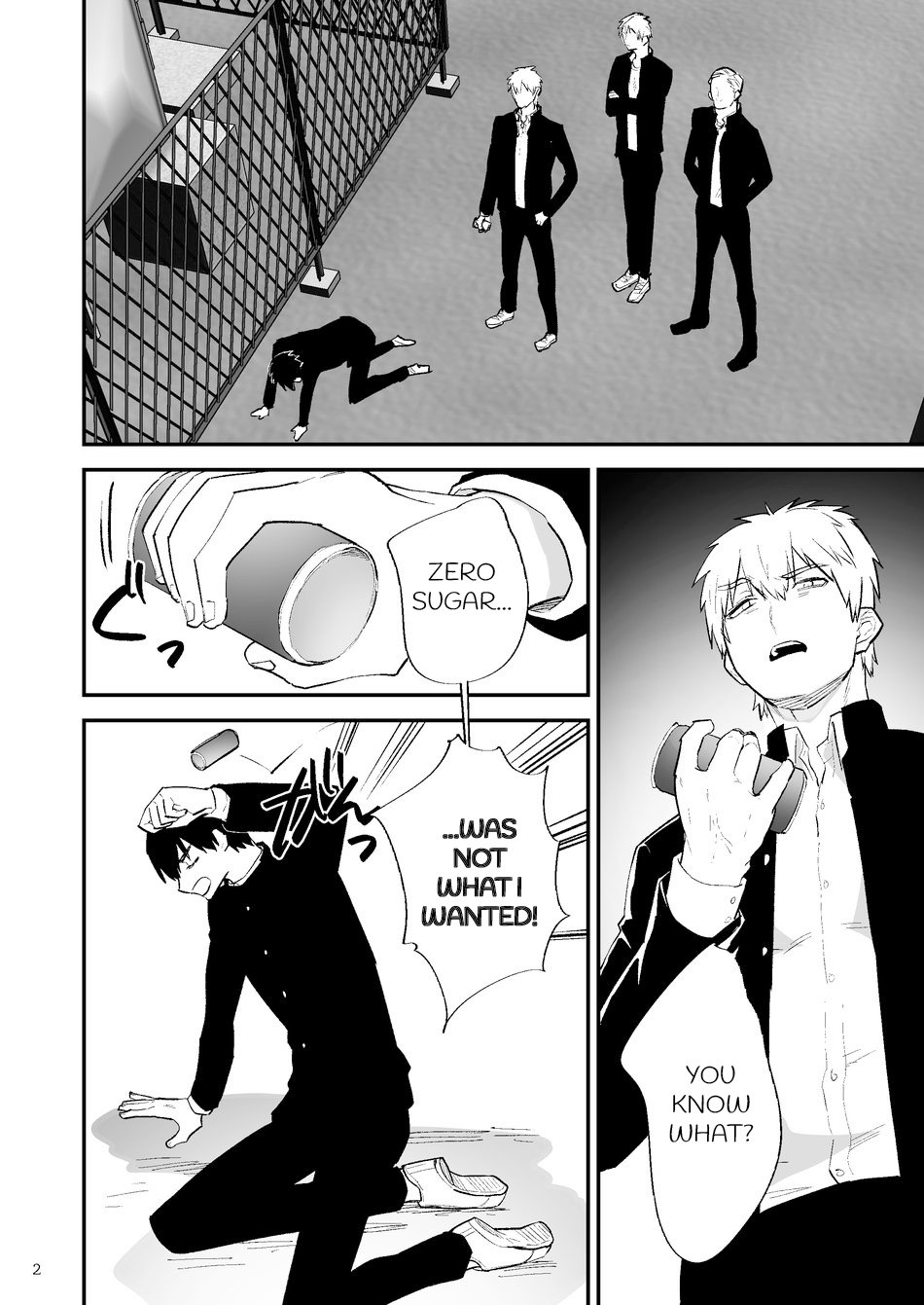 Itsuki takes over the school page 3 full