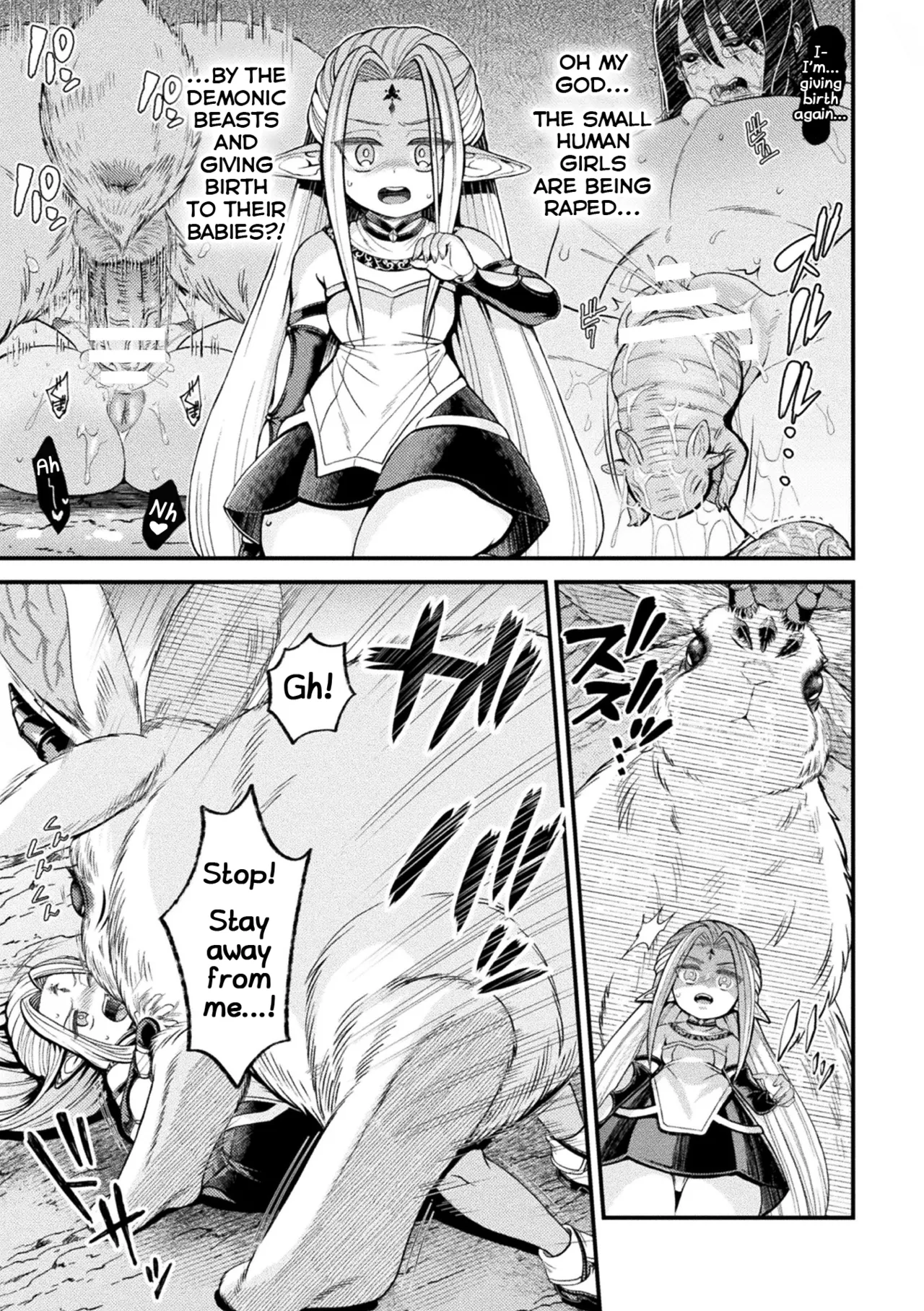 Elf no Kenja wa Chiisana Majuu no Suana e to Kiyu page 7 full