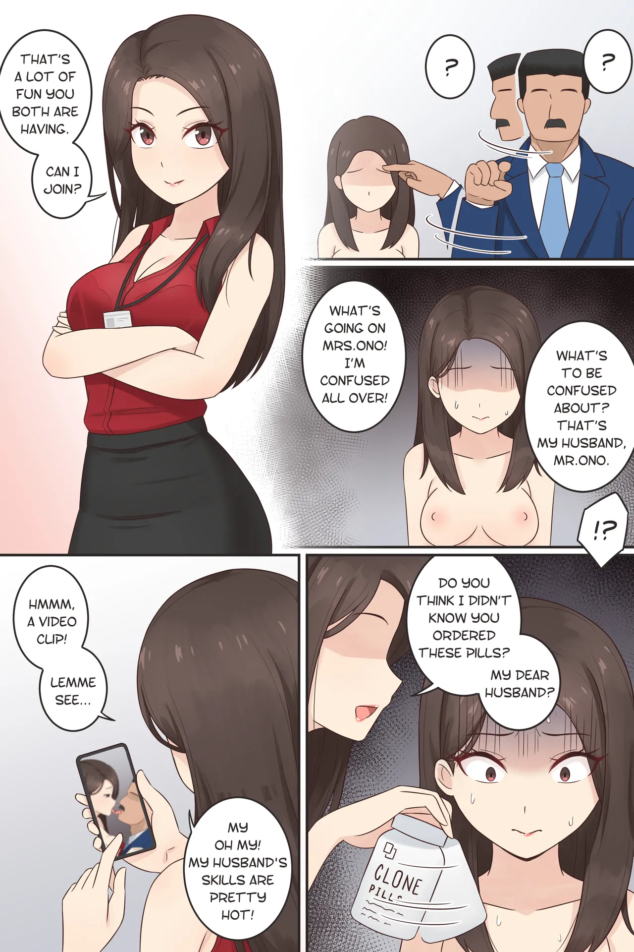 The Clone Pill: #Case 4 - Mr. & Mrs. Ono page 4 full