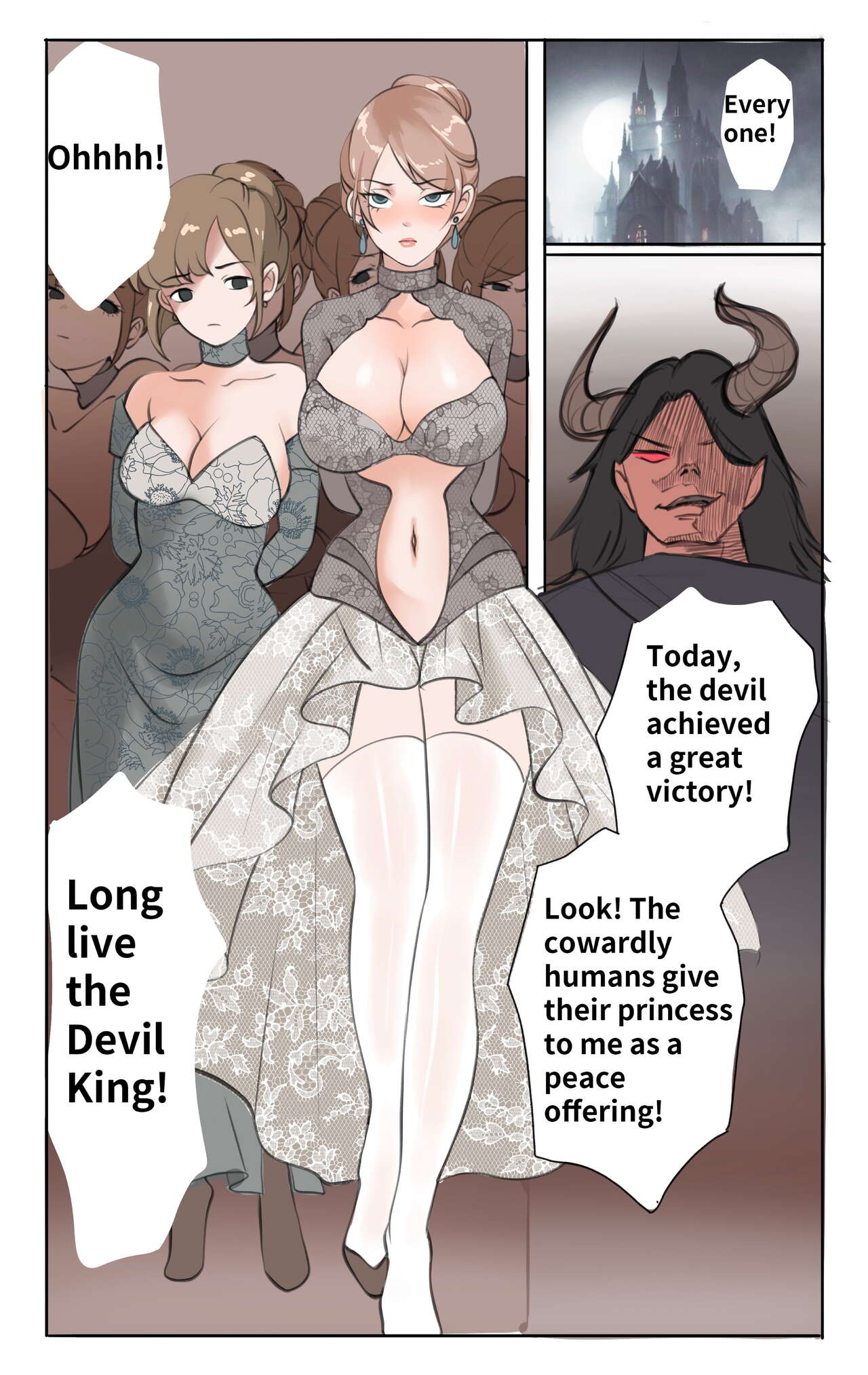 Princess Strike Back page 1 full