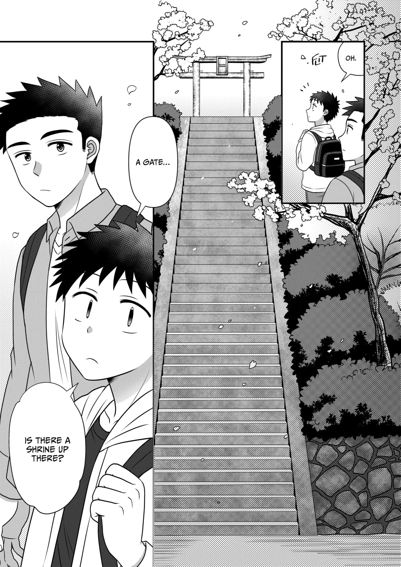 Hayatochiri BL - Sakuramau Onsen Ryokoy no Hanashi page 8 full