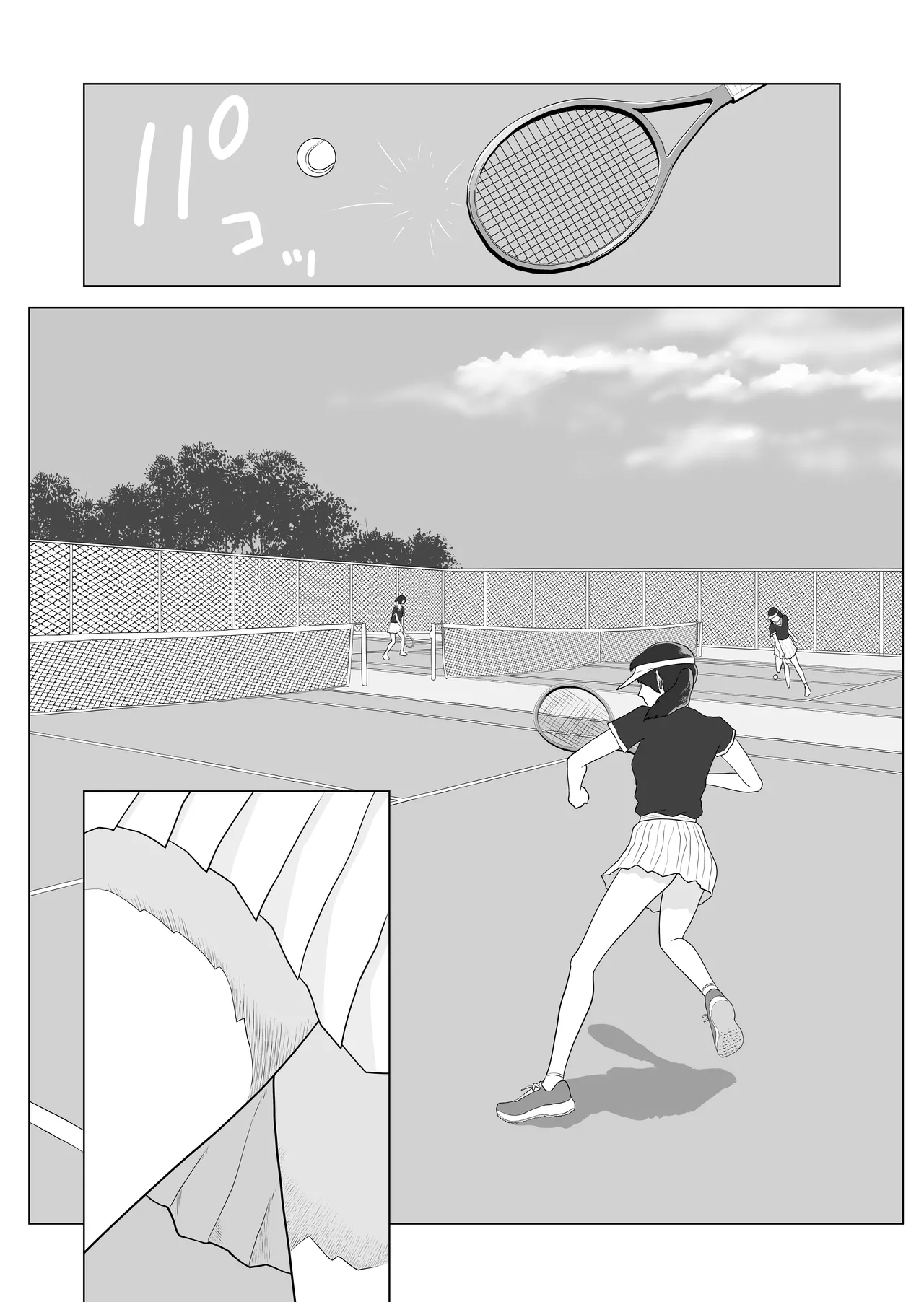 女とふたなりの学園3 テニス部と水泳部 page 3 full