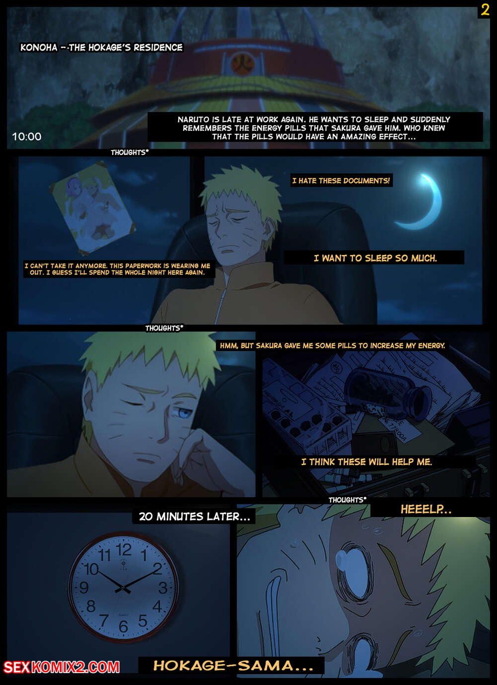 Naruto. Sexy Trip. KristoLin for sexkomix2.com page 2 full