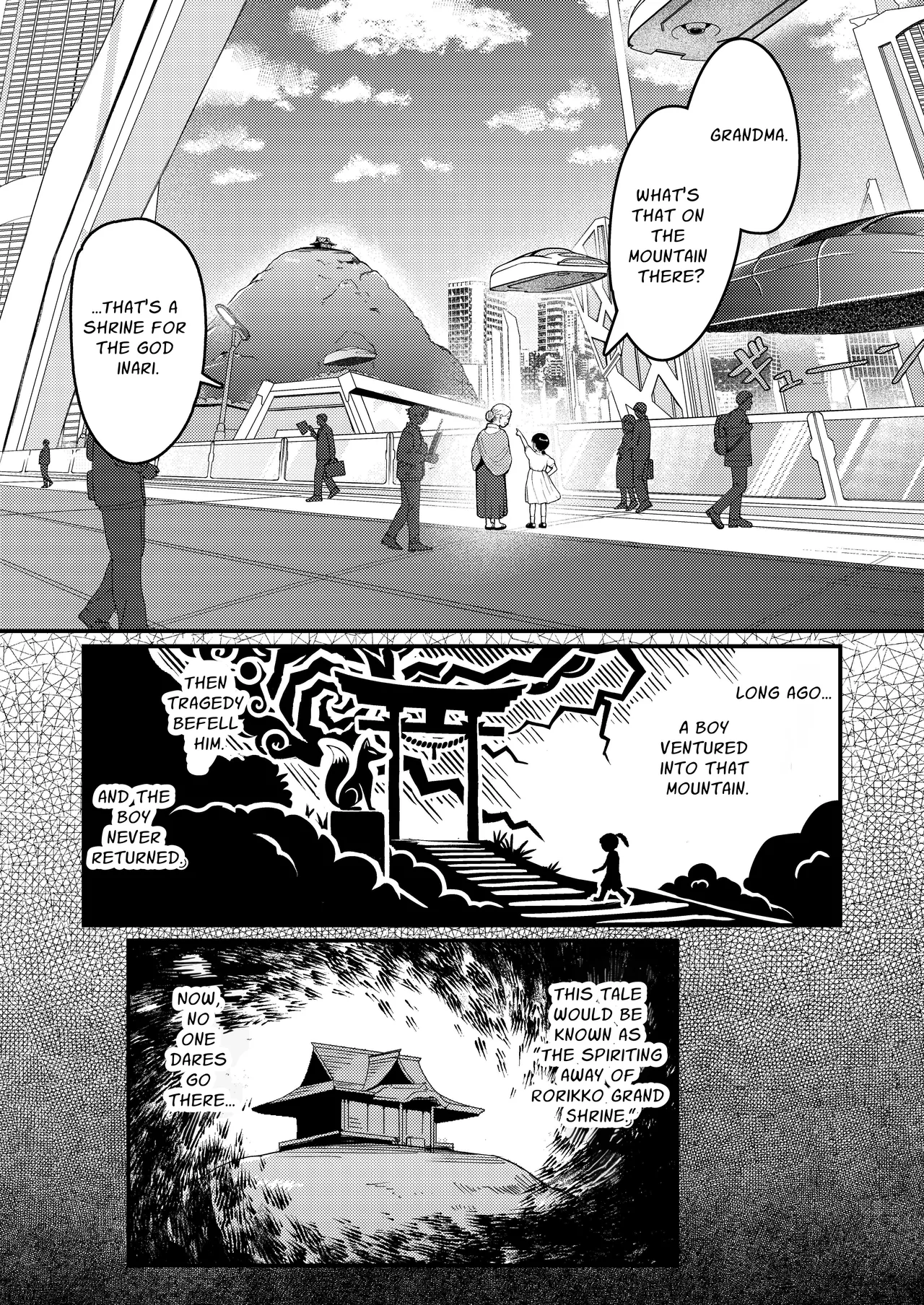 Rorikko Taisha no Kamikakushi | Spirited Away at the Fox Shrine page 4 full