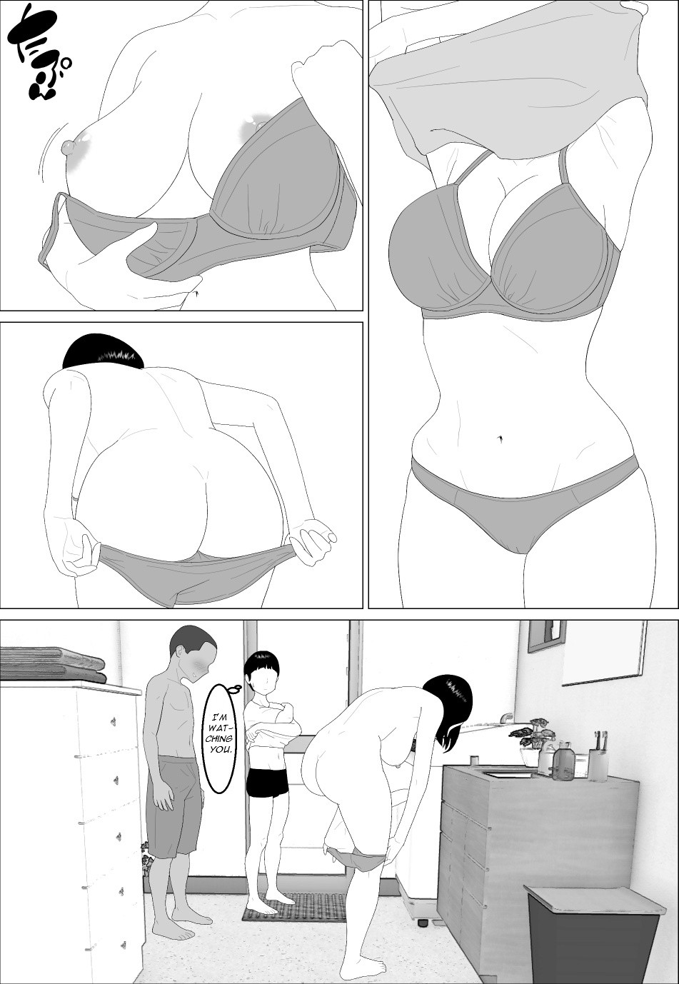 Masegaki Oikko ni Okasareru Mama - Mom Raped by Precocious Nephew page 10 full