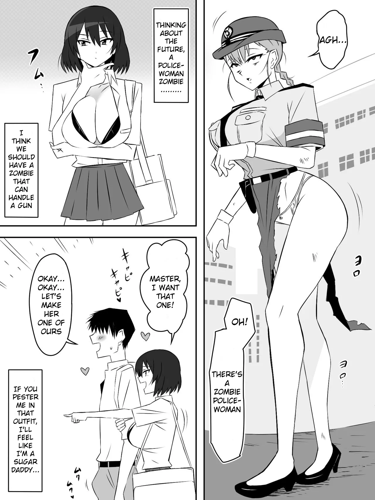 Zombie Harem Life ~Koutai Mochi no Ore to Bakunyuu Zombie~ 6 page 10 full