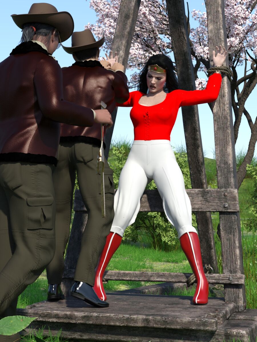 Wonder Woman The Bushwhackers T-Pole Route page 2 full