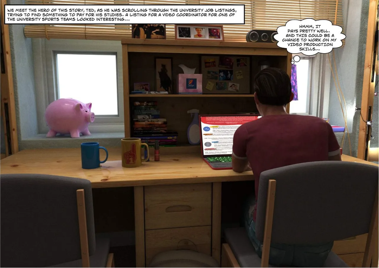 Ted and the Giant Volleybabes page 2 full