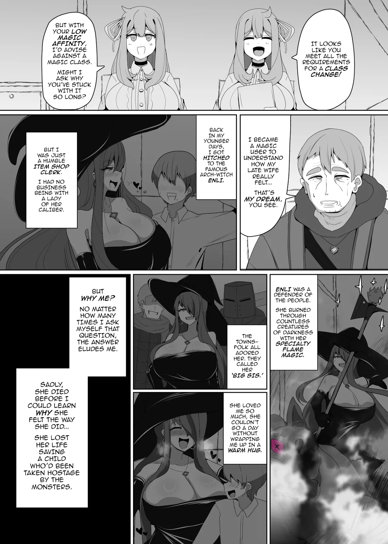 The House of Evil Class Change 2  Arachne-Witch page 3 full