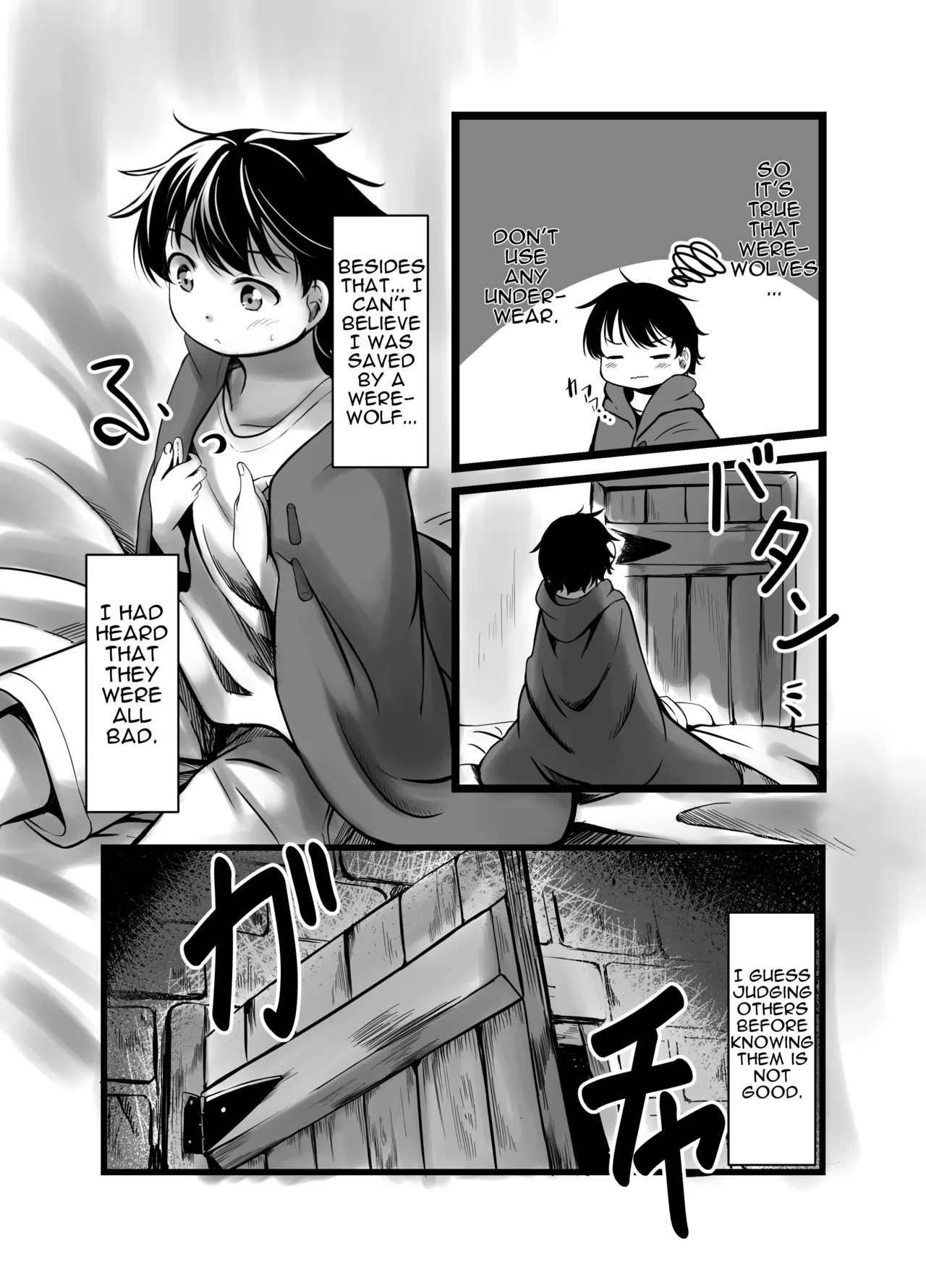 Kowai Jinrou Onee-san no Uchi Ni Tsurekomarete Kyousei Koubi Saserareta Ohanashi - A story of a werewolf woman who took me into her house and forced me to mate with her page 6 full