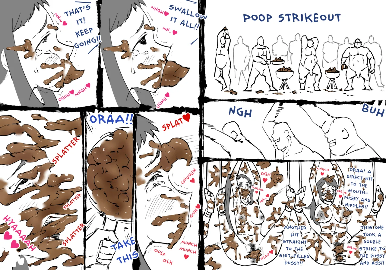 Gluttonous Scat Squishing Sisters - Idea Notebook - "Shit Lab!" page 2 full