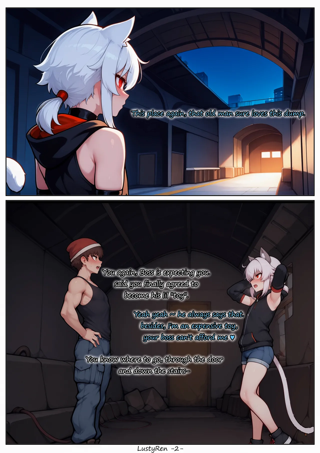 Purring with the Enemy - ACT 1 page 4 full