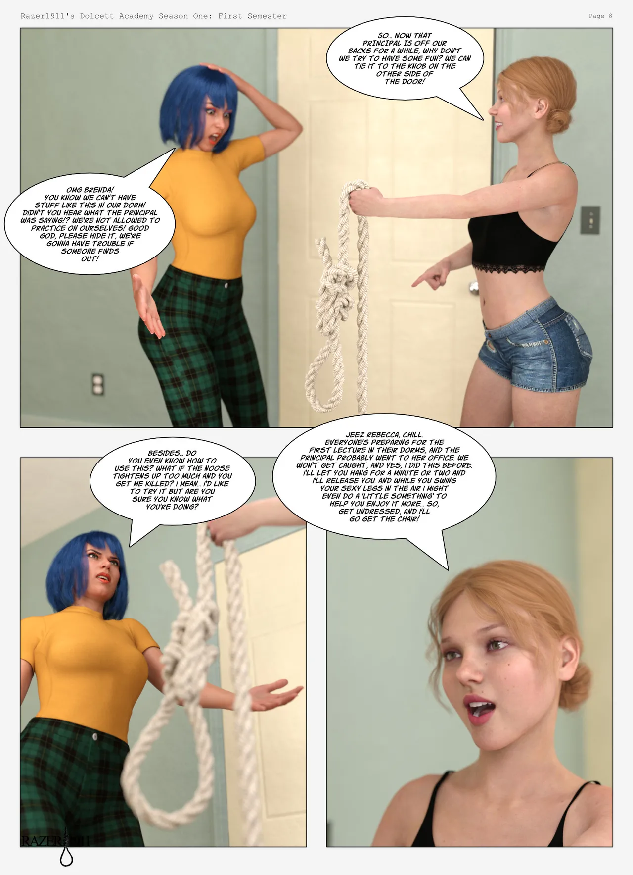 多尔赛特学院系列 第 06 卷 - 第一学期 page 10 full