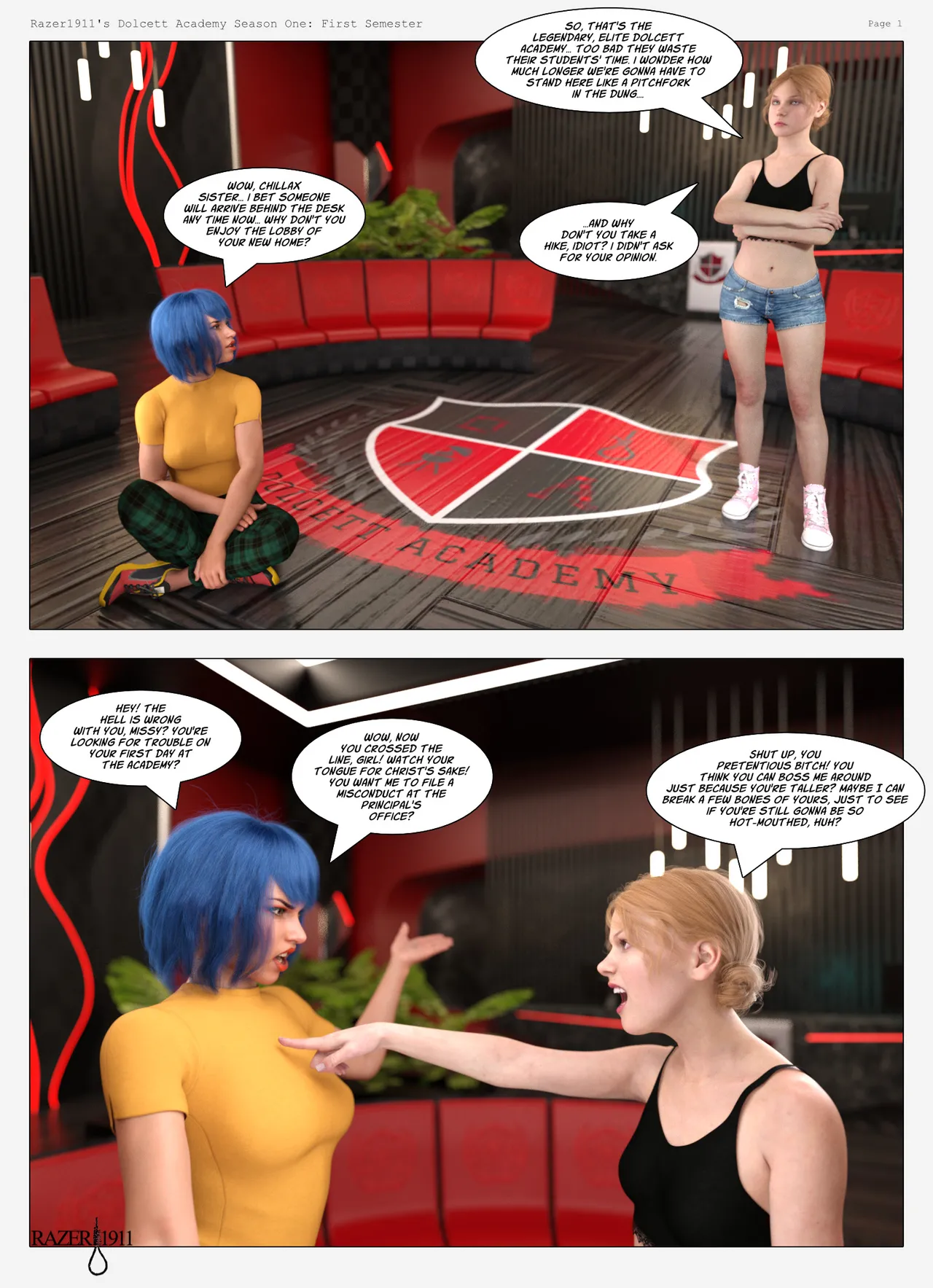 多尔赛特学院系列 第 06 卷 - 第一学期 page 3 full