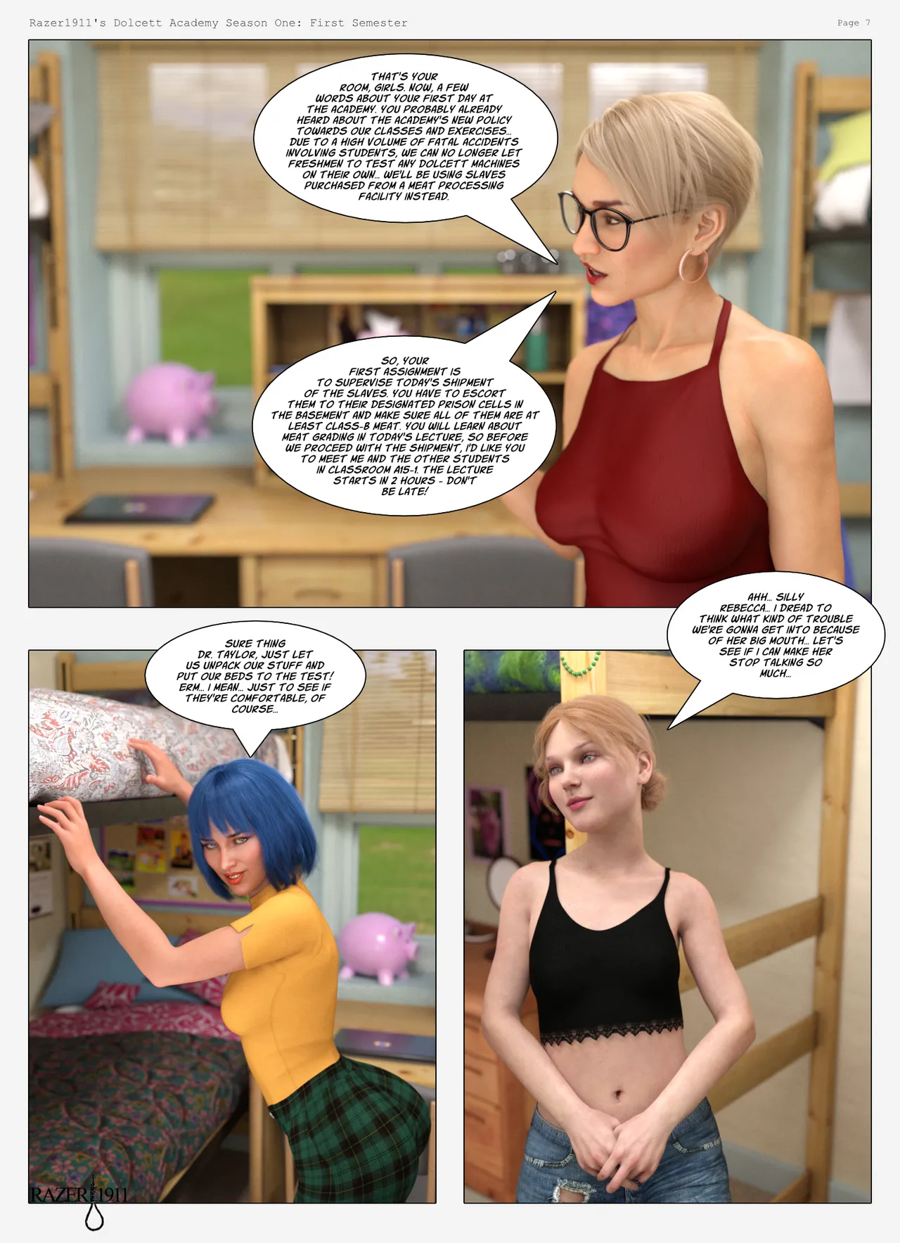 多尔赛特学院系列 第 06 卷 - 第一学期 page 9 full