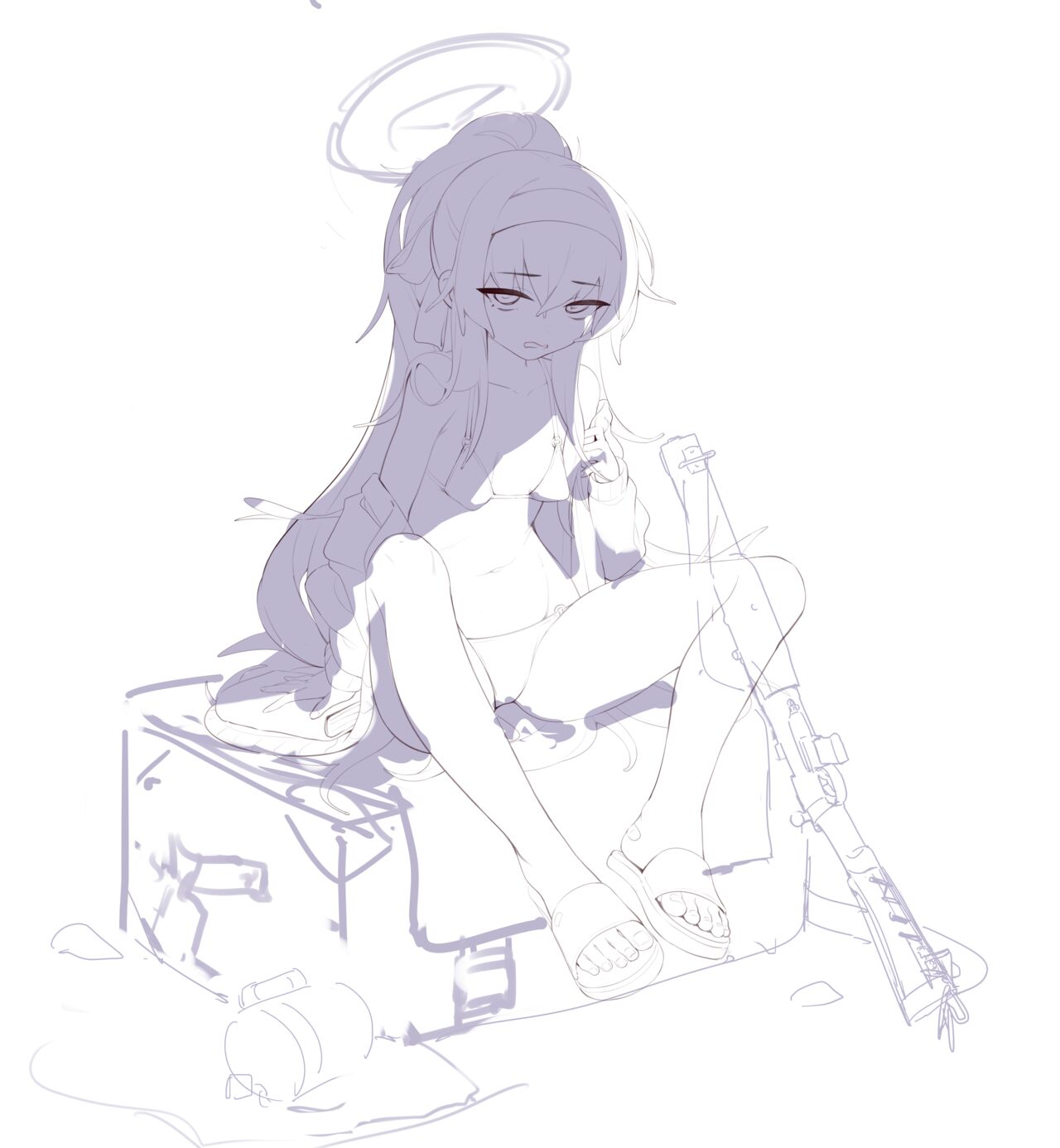 Sgt-JZ R18 BlueArchive 古関ウイ page 6 full