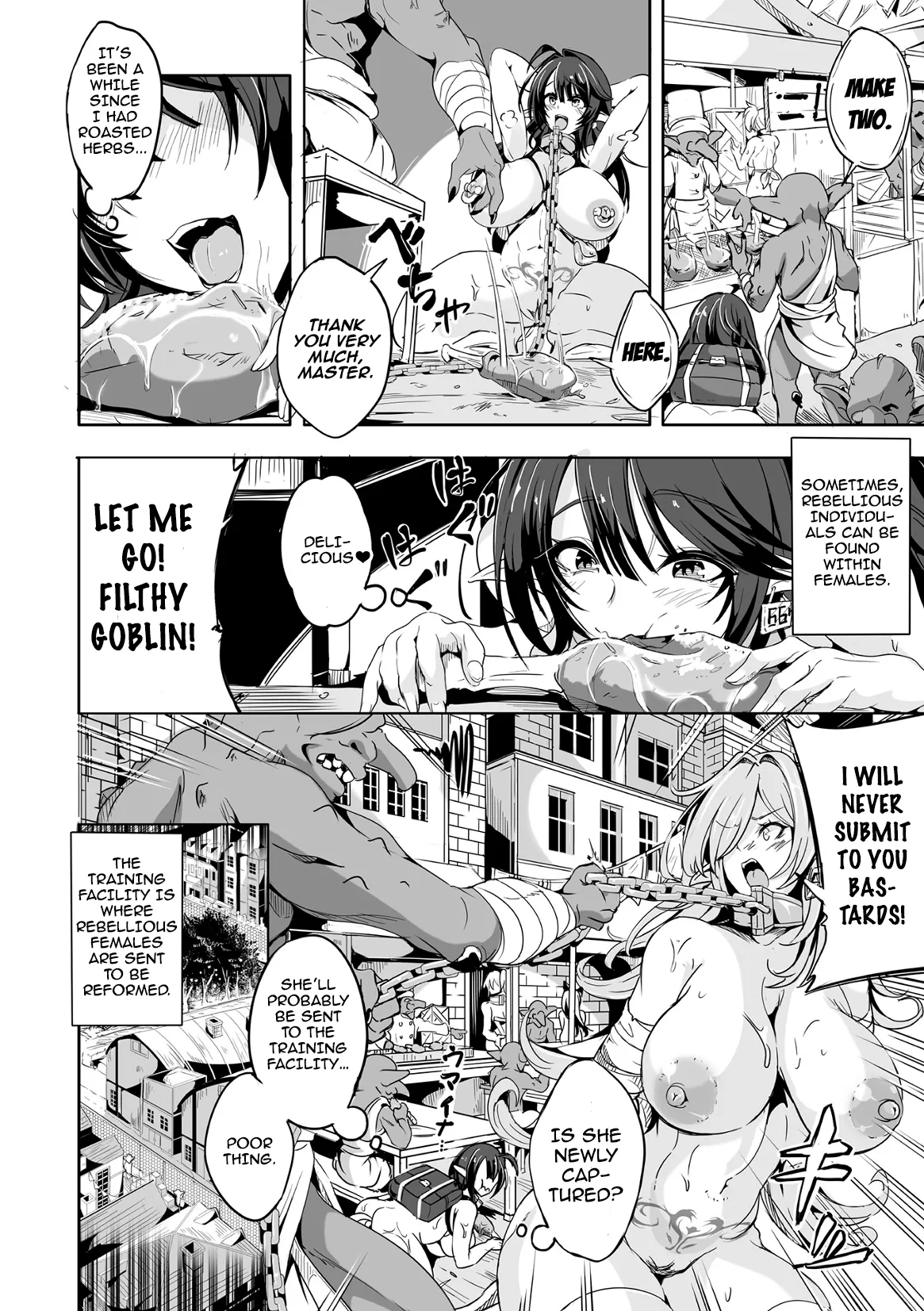 Female Elves of the Goblin Country Side Story | Kooni no Kuni no Mesu Elf Bangaihen page 10 full