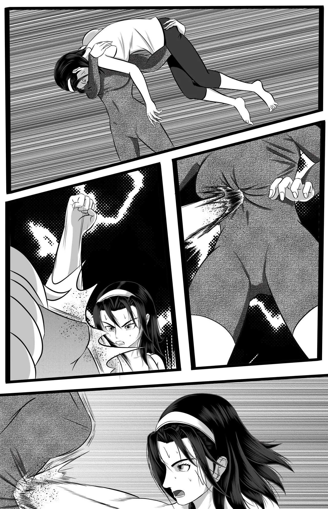 Jun Kazama's dojo challenge page 7 full