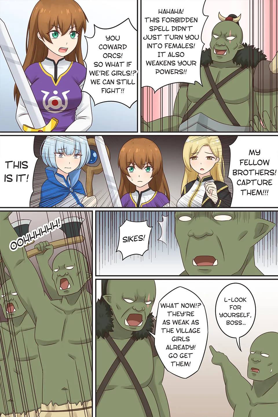 The Orc's Forbidden Magic page 4 full