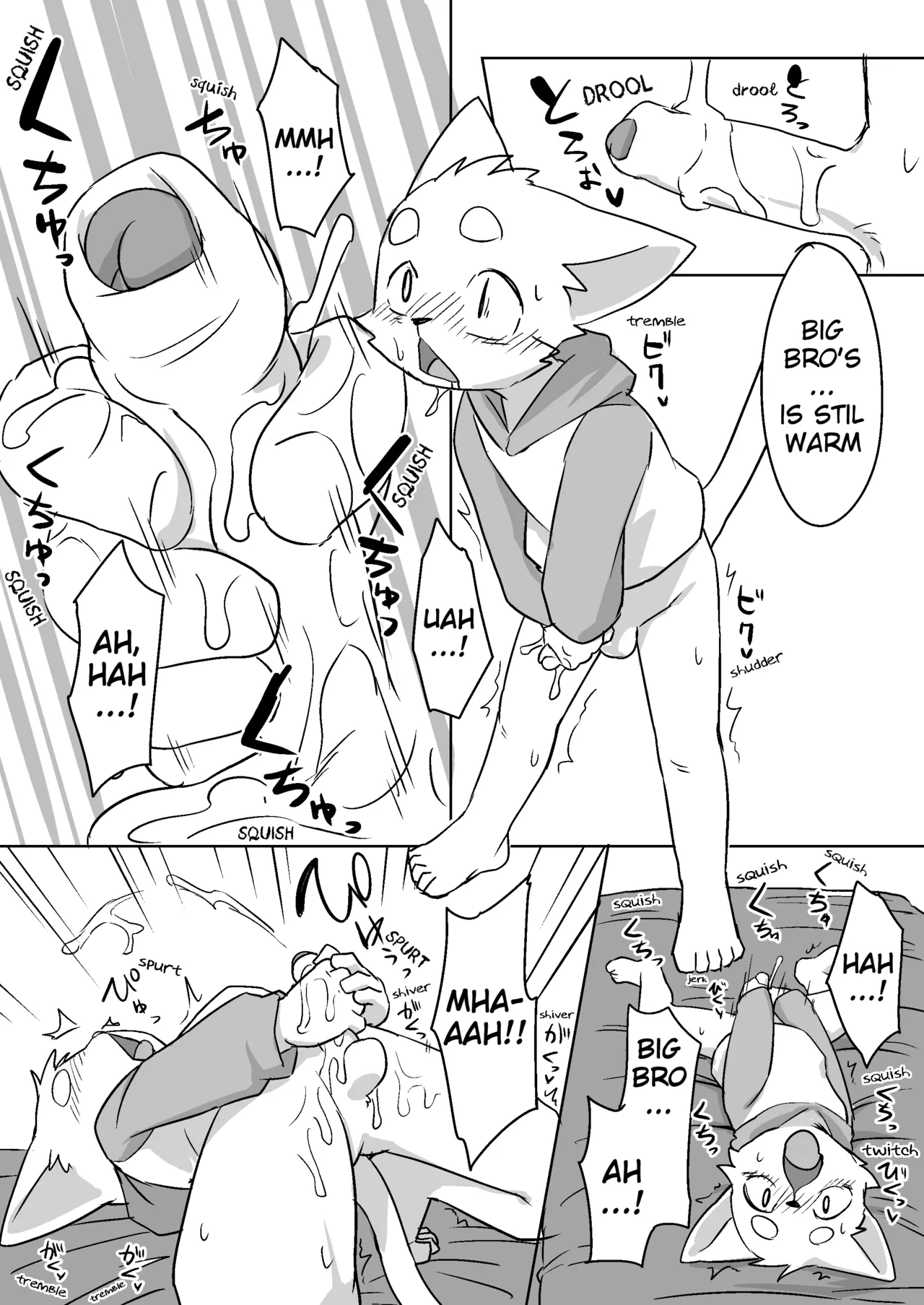 Manmosu Marimo - A Lil Bro Wrongly Thinks He's Pregnant Manga page 8 full