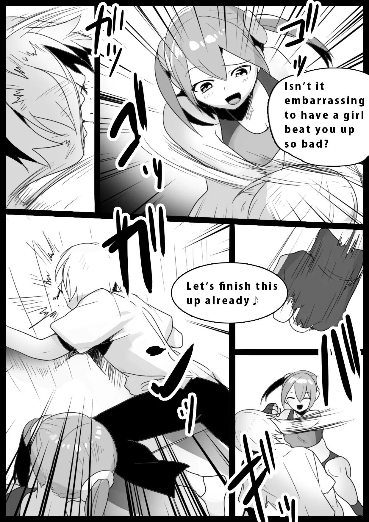 Girls Beat! -vs Miu Hiiragi page 8 full