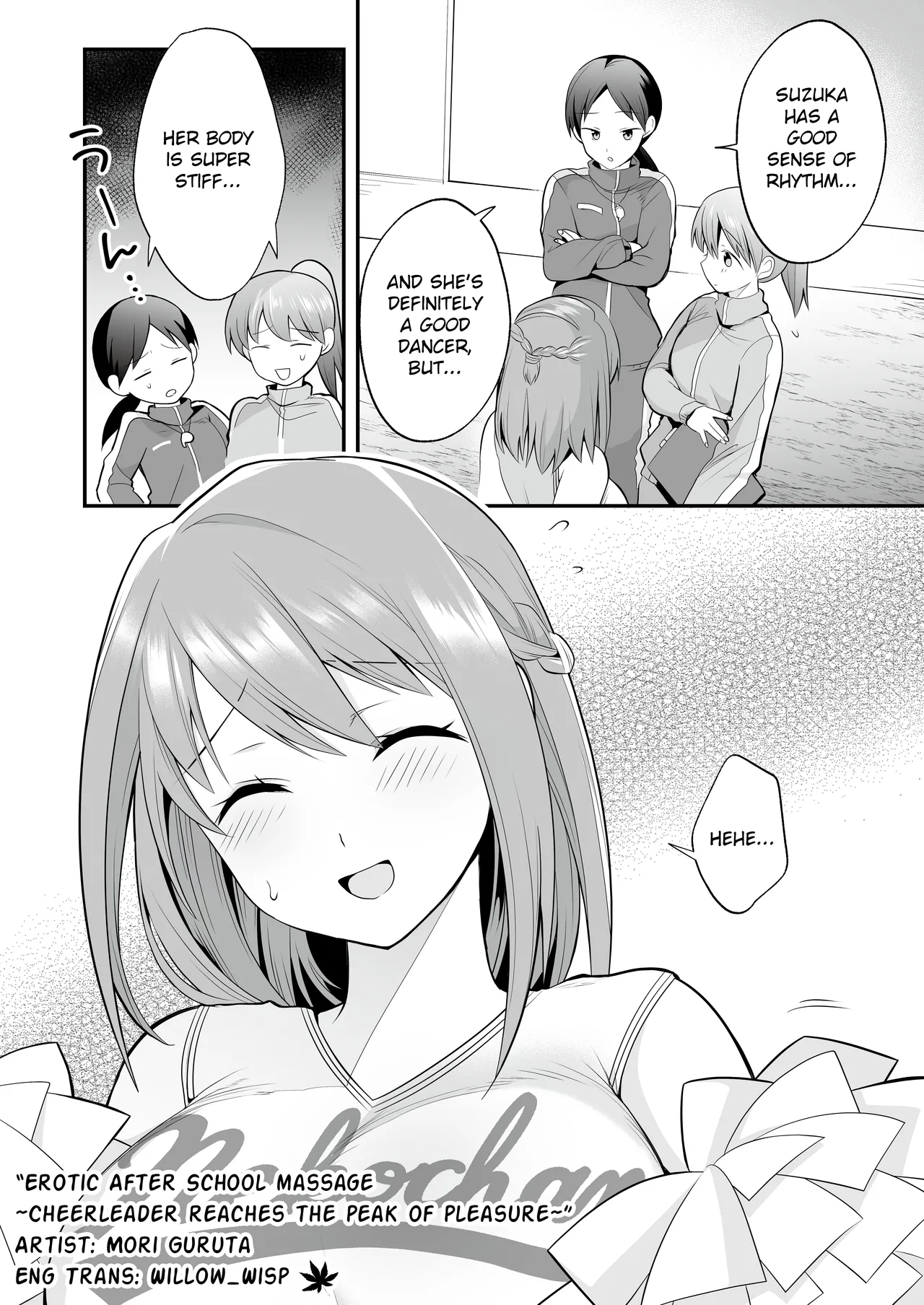 Houkago Hatsujou Massage ~Ranman Cheer Buin no Kairaku Zetchou~ | Erotic After School Massage ~Cheerleader Reaches the Peak of Pleasure~ page 4 full