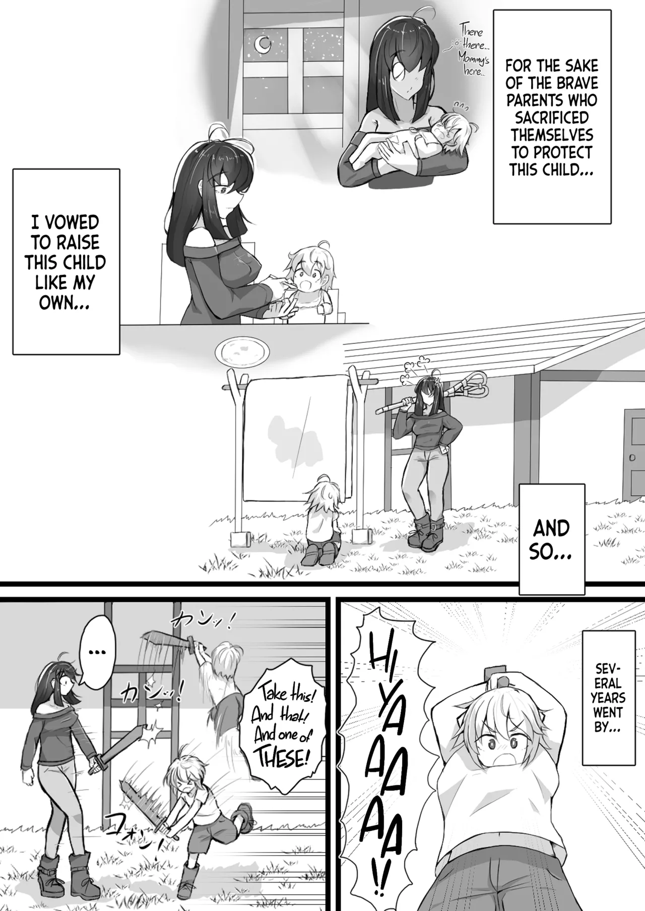 Akuochi Gal Succubus ni Kaerareta ni Gyaku Rape Sareru Hanashi | My Mom Was Turned Into an Evil Gyaru Succubus?! Reverse Raped by My Own Mother! page 8 full