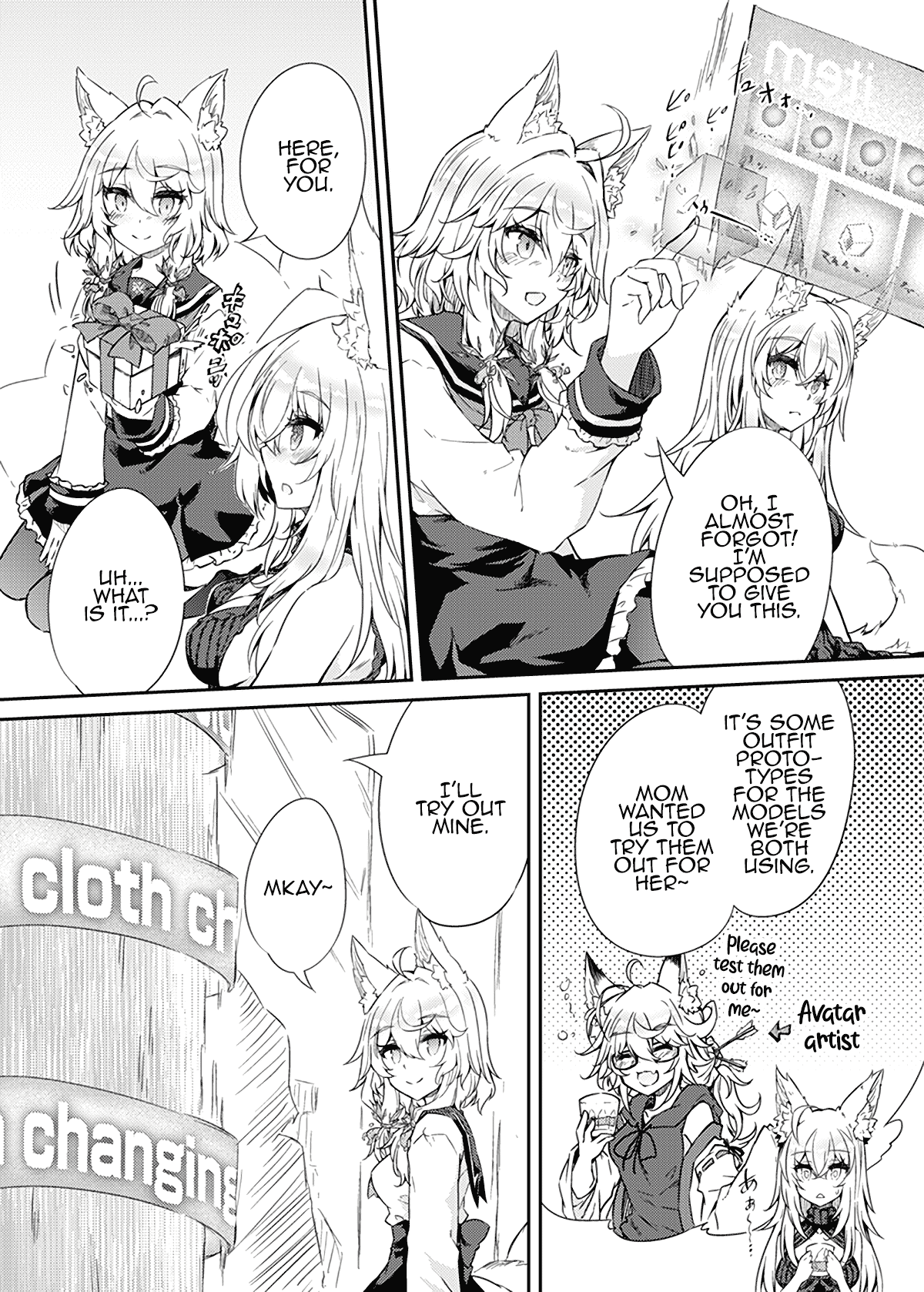 VR mo Real mo TS Mesu ni Narimashita. | I Became a Girl Both in VR and in IRL page 6 full