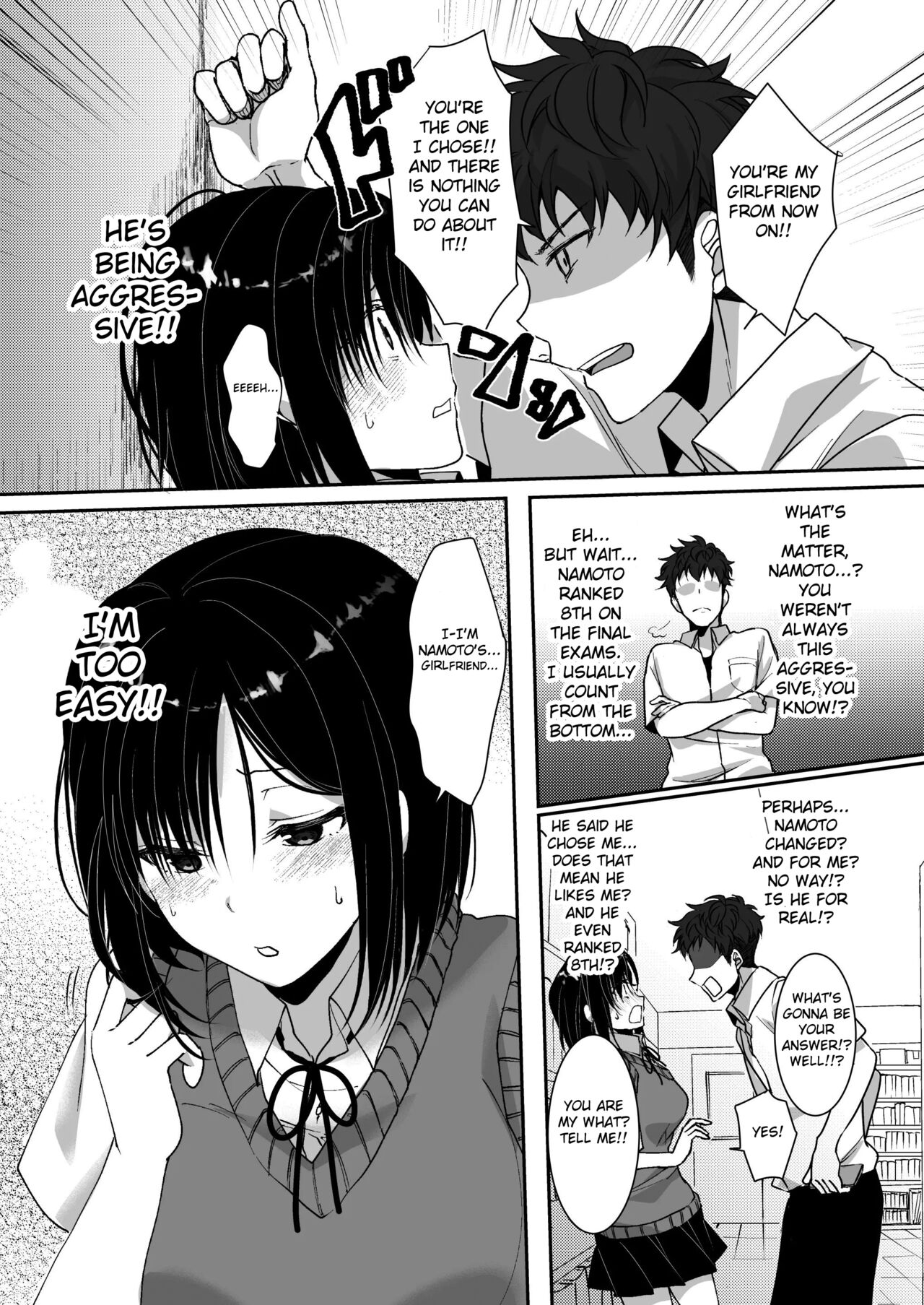 MistakeR ~Jimi de Kyonyuu na Osananjimi wo Saimin Appli de Risou no Ero-gal ni Kaizou Shite Koibito ni Suru Keikaku~ page 10 full