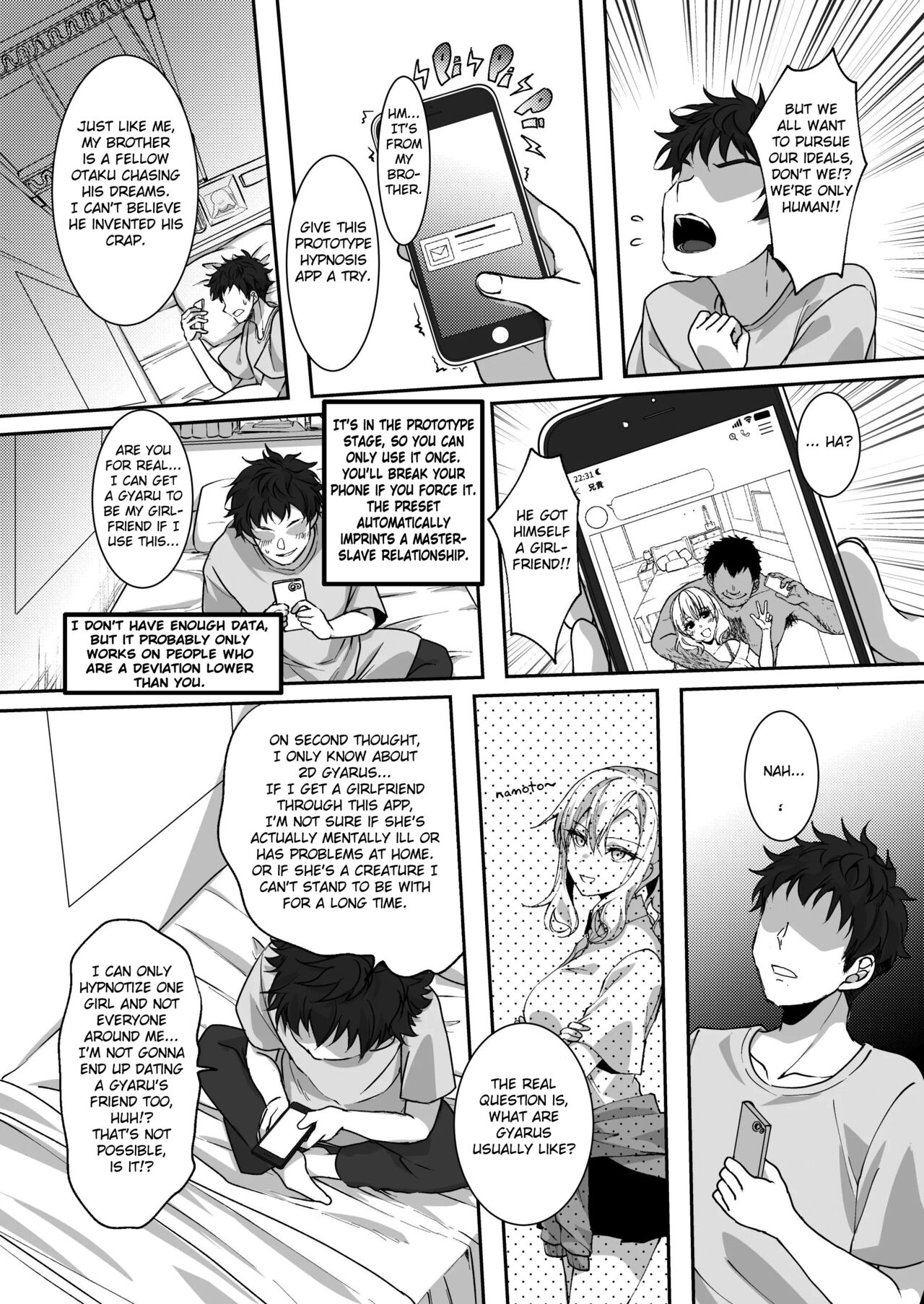 MistakeR ~Jimi de Kyonyuu na Osananjimi wo Saimin Appli de Risou no Ero-gal ni Kaizou Shite Koibito ni Suru Keikaku~ page 4 full