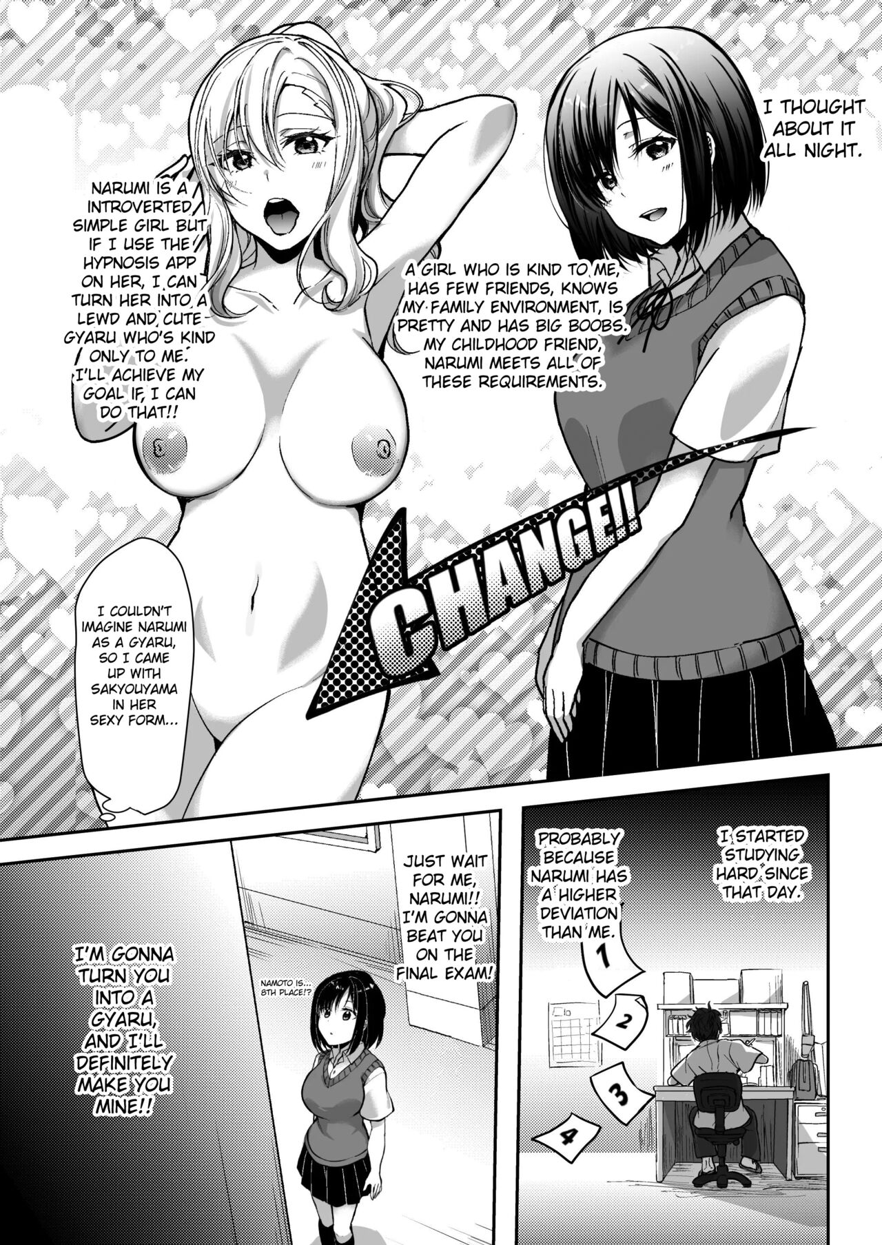 MistakeR ~Jimi de Kyonyuu na Osananjimi wo Saimin Appli de Risou no Ero-gal ni Kaizou Shite Koibito ni Suru Keikaku~ page 5 full