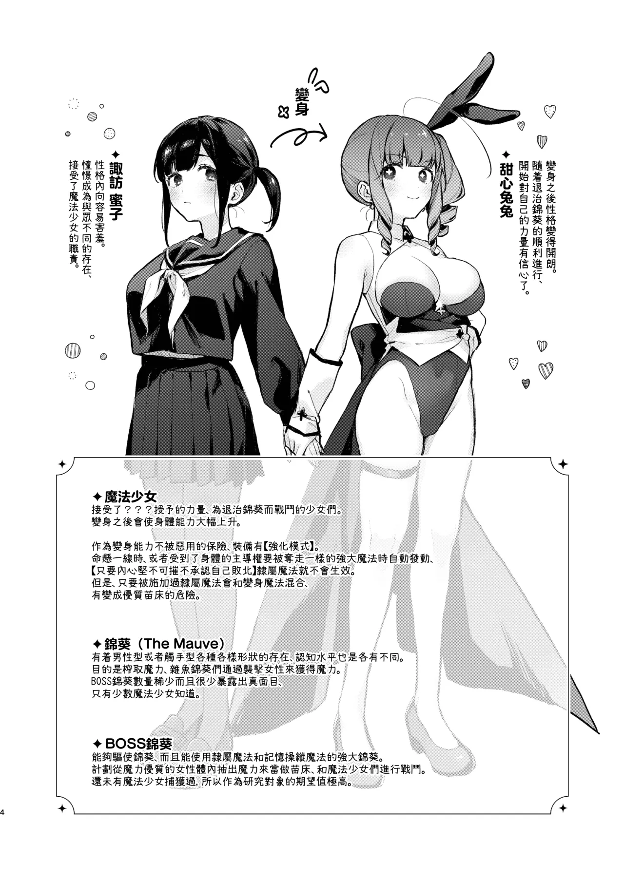 Mahou Shoujo ga Owaru Hi Zenpen: Mushibamareru Nichijou | 魔法少女终结之日 前篇：被侵蚀的日常 page 5 full