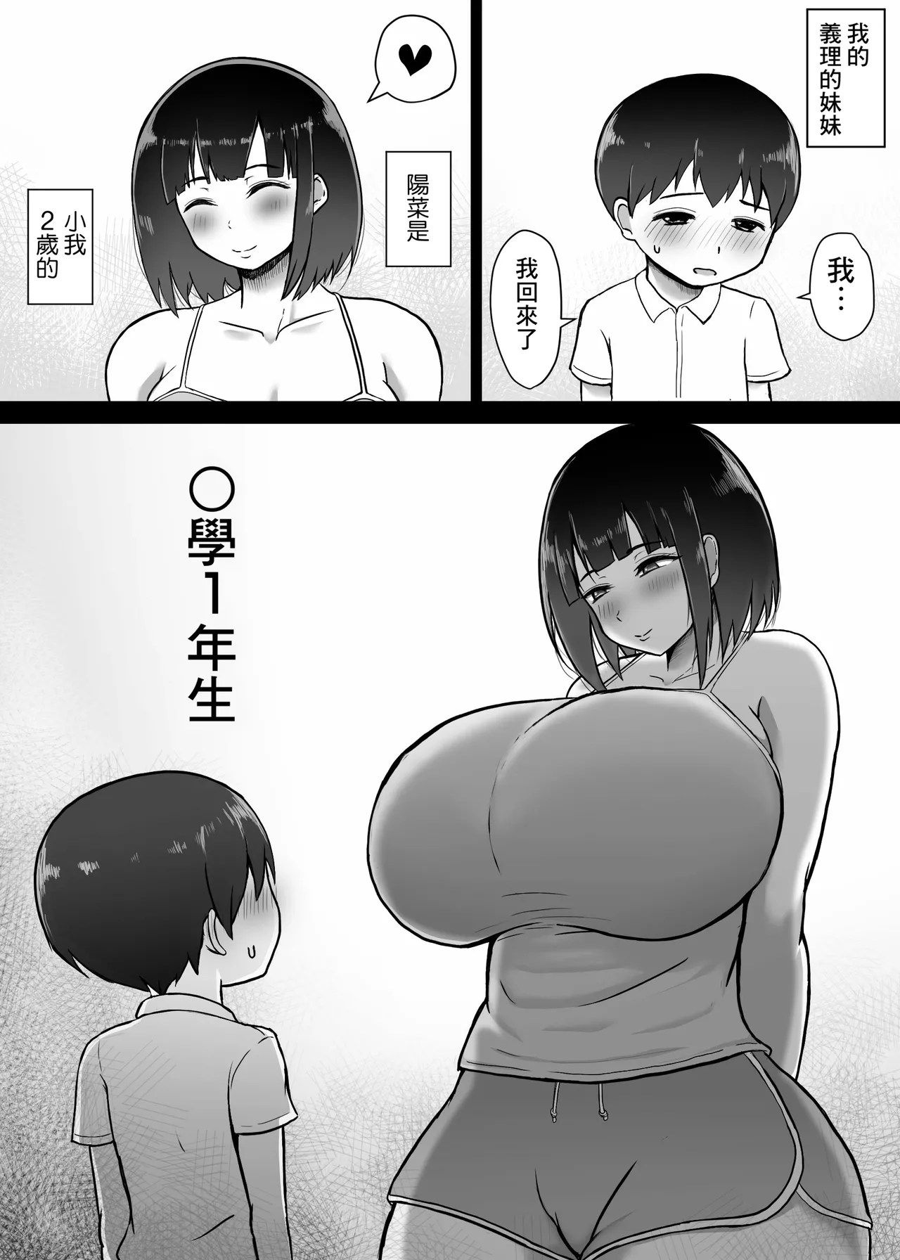 Ookii Gimai ~Hatsuiku ga Yosugiru Soujuku Gimai to Amaama H na Mainichi~ page 3 full