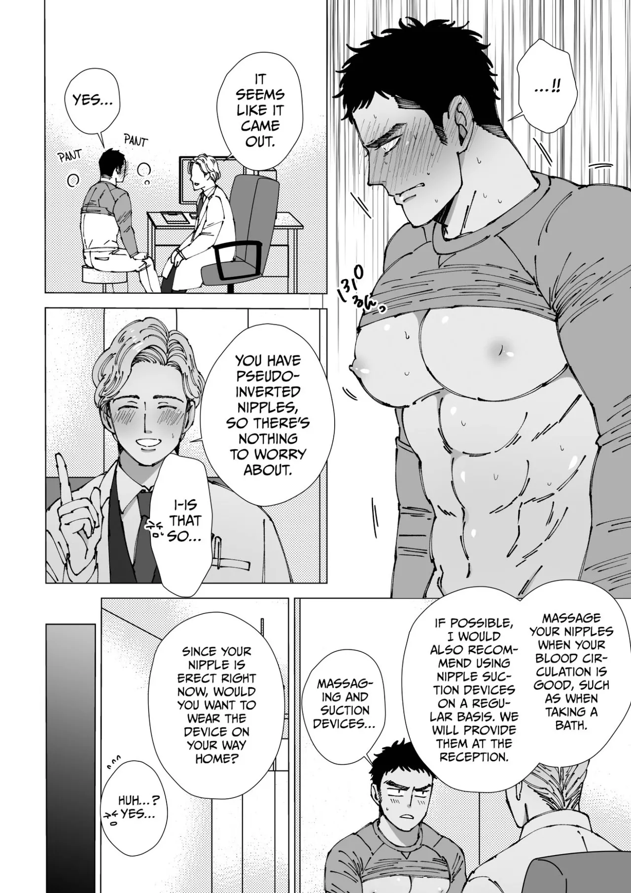Sawatte Tatasete, Kanbotsu Chikubi. | Touch Me and Make My Inverted Nipples Hard Chapters 1-3 page 9 full