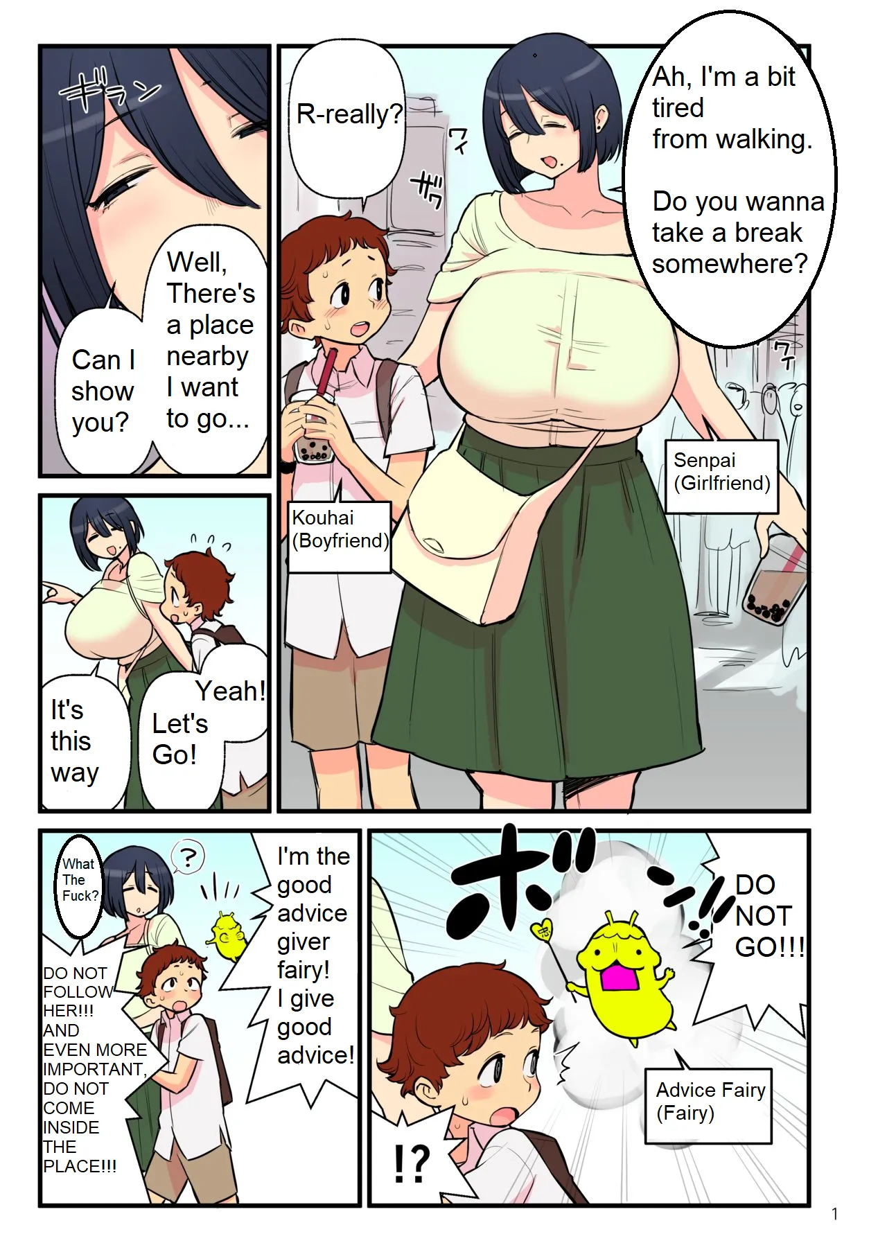 The Advice Fairy page 1 full