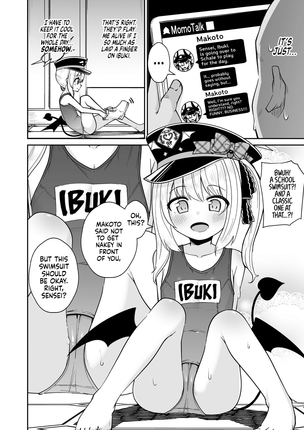 Sensee Ibuki to Wanwan Gokko Shiyo? | Sensei! Do You Wanna Play Pretend Doggies With Ibuki? page 4 full