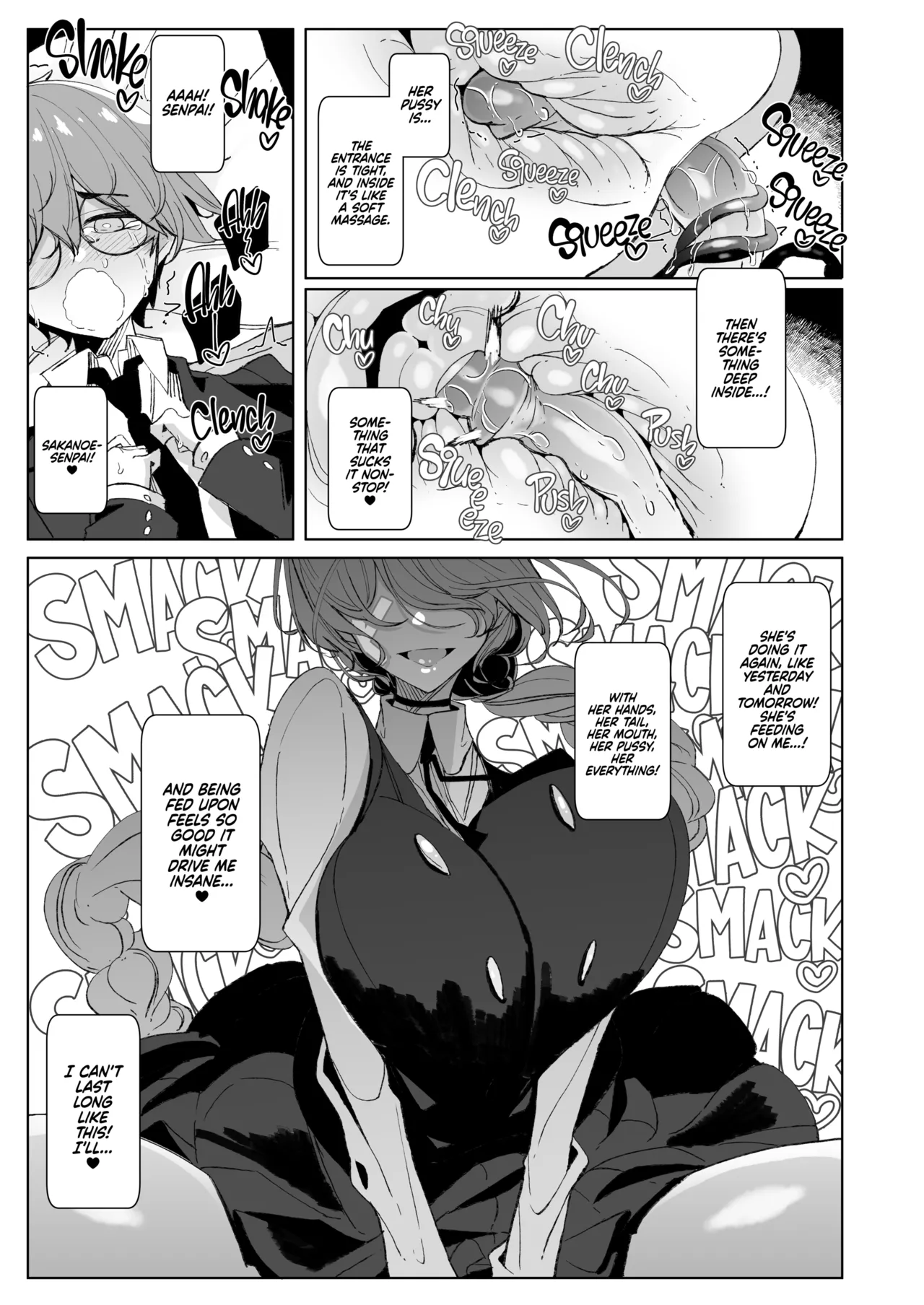 [Metronauts (Tsumetoro)] With My Succubus Senpai [English] {2d-market.com} [Decensored] [Digital] Hentai - Raw  24