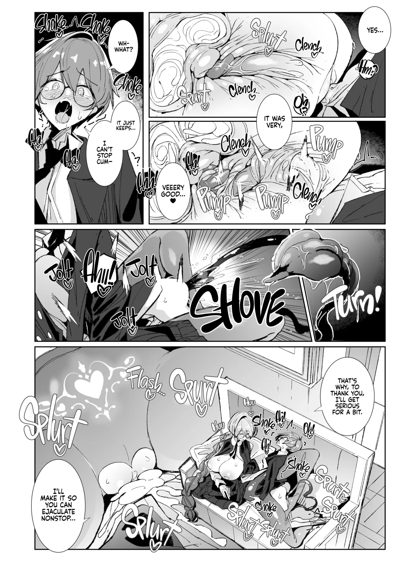 [Metronauts (Tsumetoro)] With My Succubus Senpai [English] {2d-market.com} [Decensored] [Digital] Hentai - Raw  39