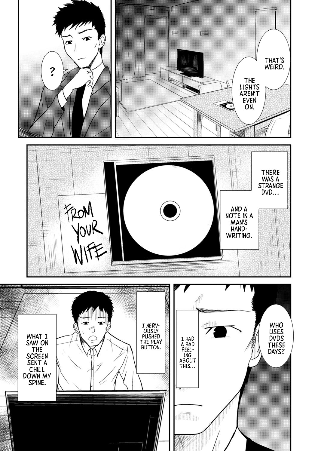 Yuukai Sareta Video no Naka no Tsuma wa Ore ga Shiru Yori Midara Datta... | My Kidnapped Wife in the Video Was Sluttier Than I Ever Knew   =TB= page 3 full