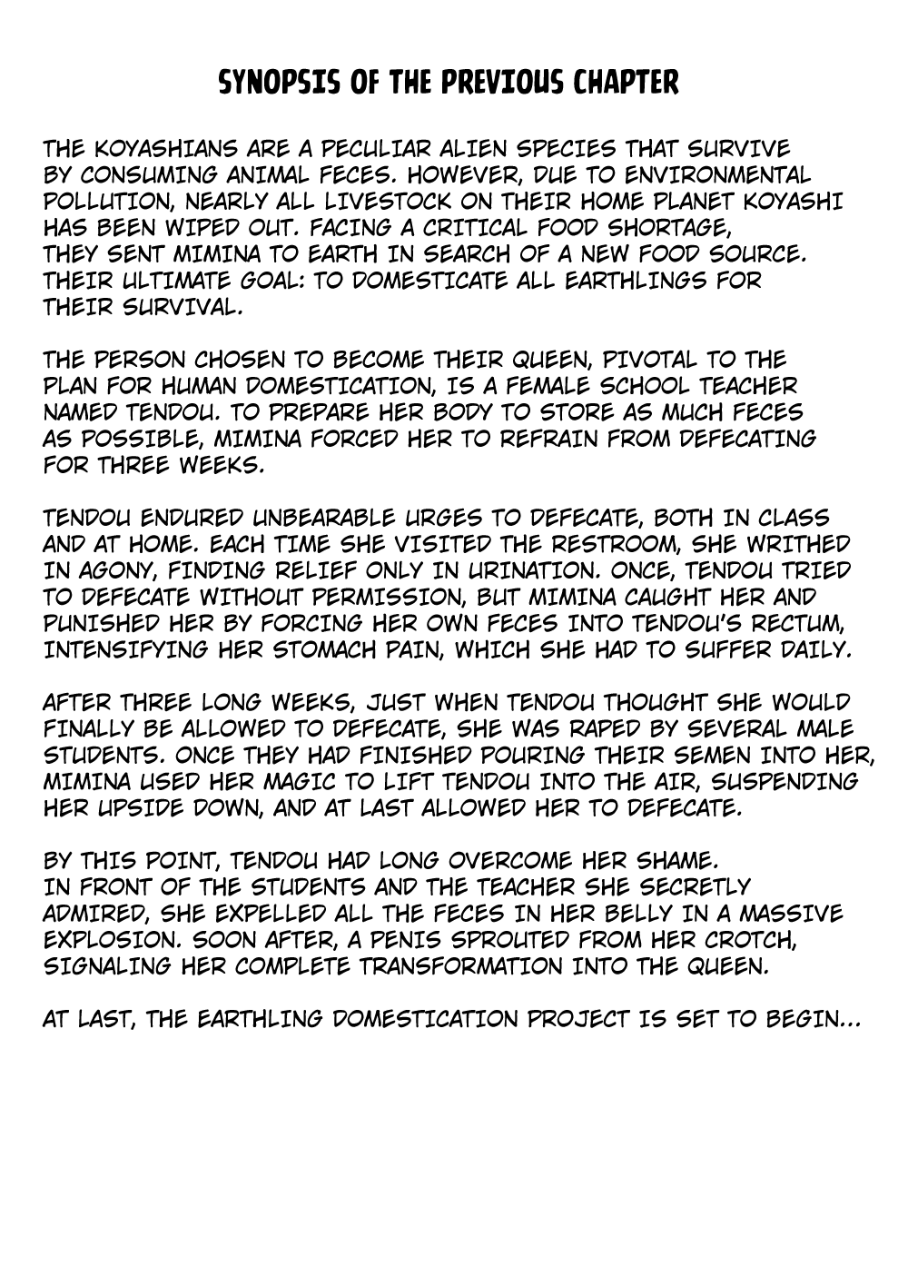 Onna Kyoushi no Haisetsu Kanri Jinrui Kachikuka Keikaku 2 page 2 full